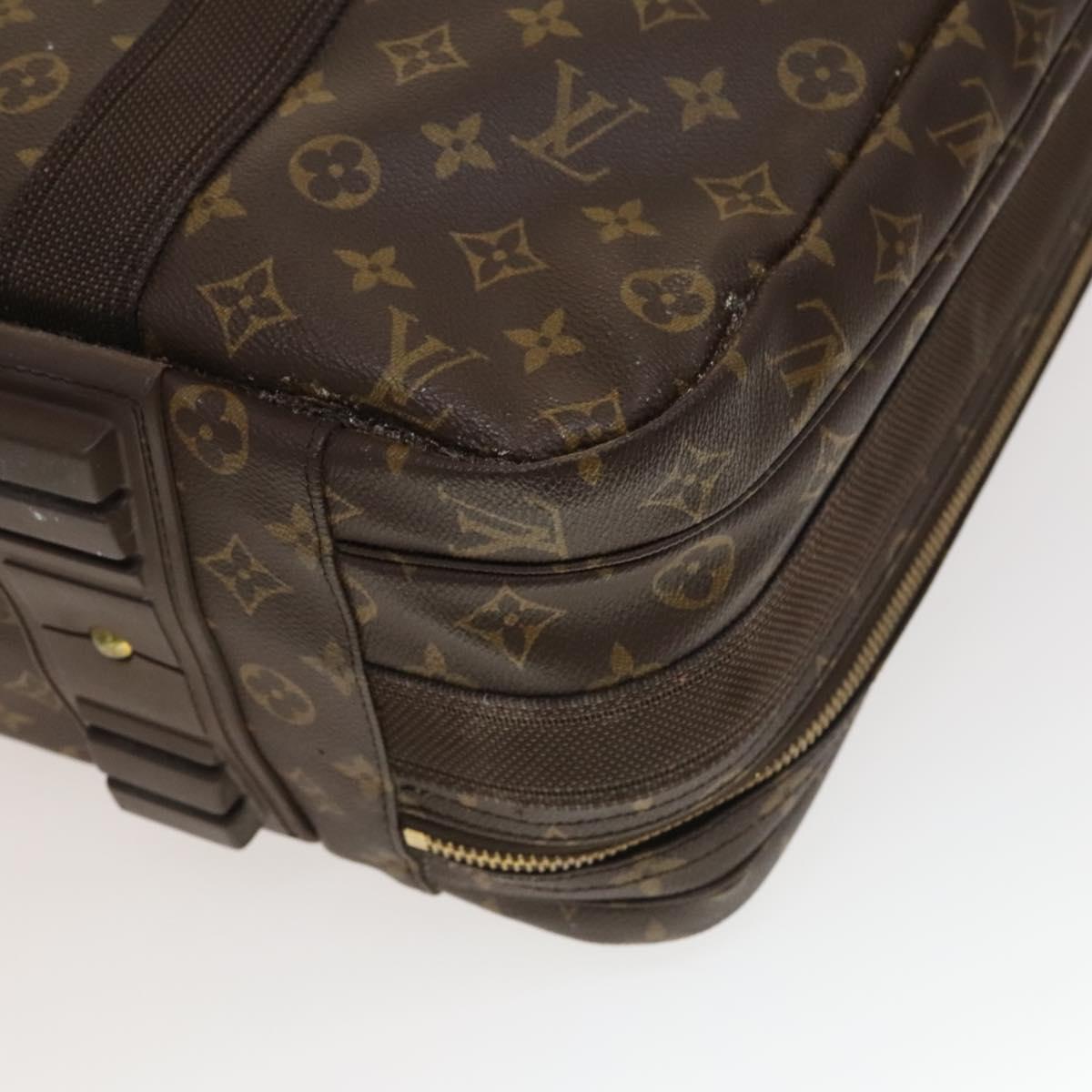 LOUIS VUITTON Monogram Satellite 60 Boston Bag M23354 LV Auth bs28118