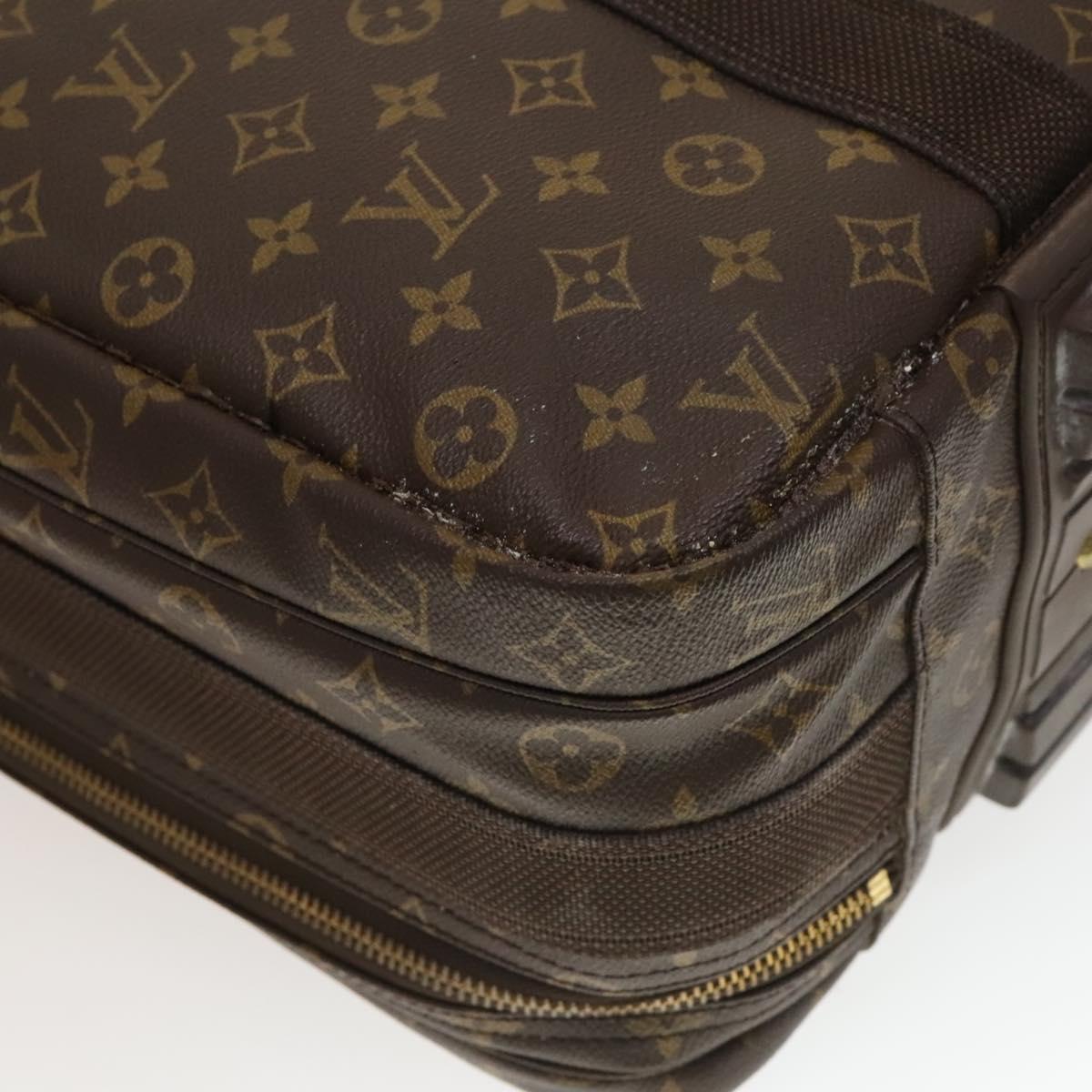 LOUIS VUITTON Monogram Satellite 60 Boston Bag M23354 LV Auth bs28118