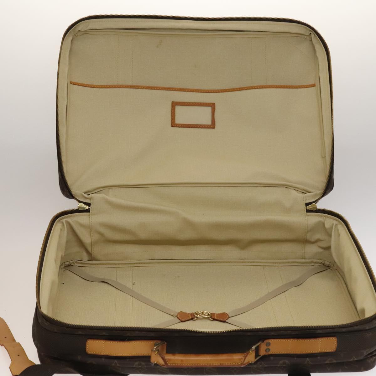 LOUIS VUITTON Monogram Satellite 60 Boston Bag M23354 LV Auth bs28118