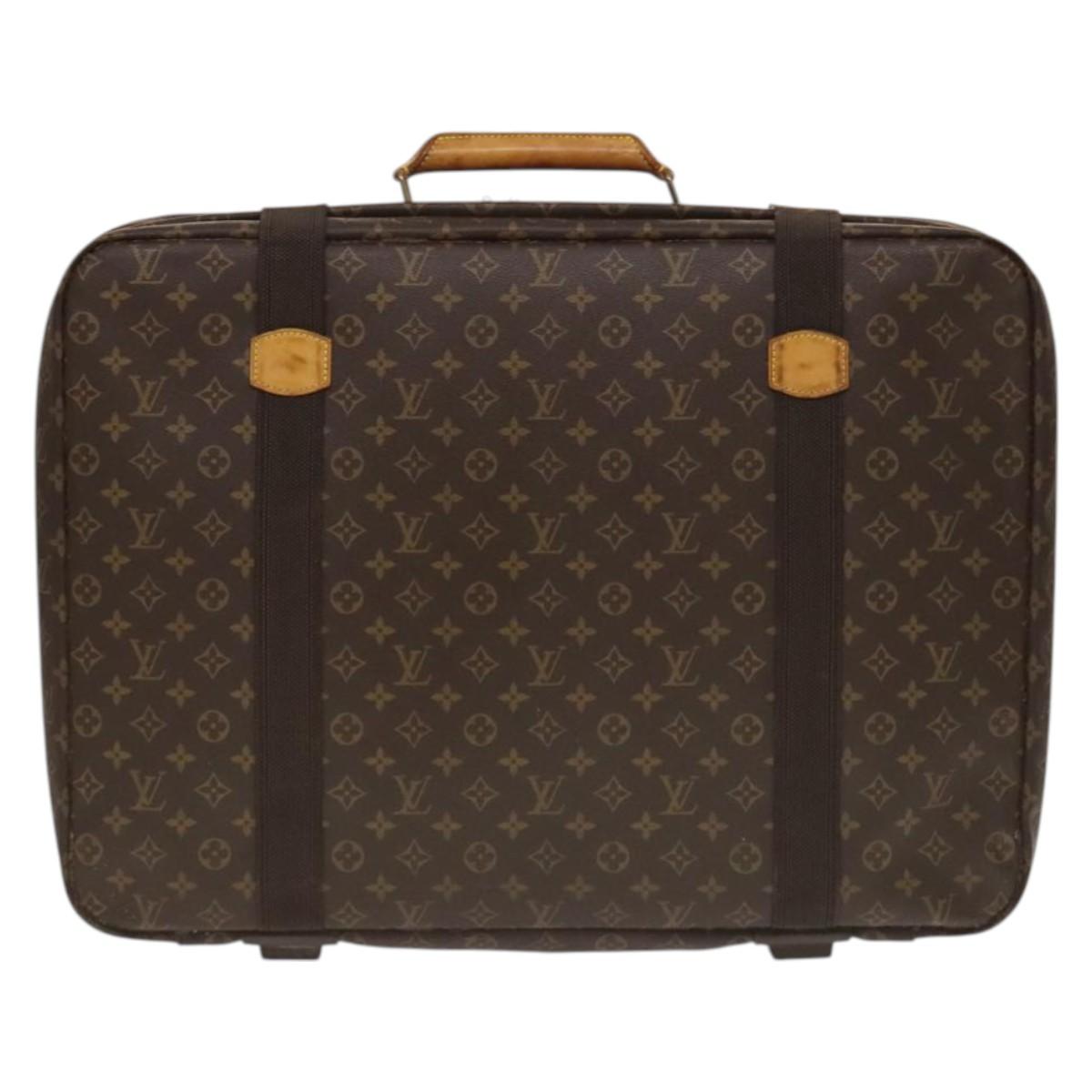 LOUIS VUITTON Monogram Satellite 60 Boston Bag M23354 LV Auth bs28118