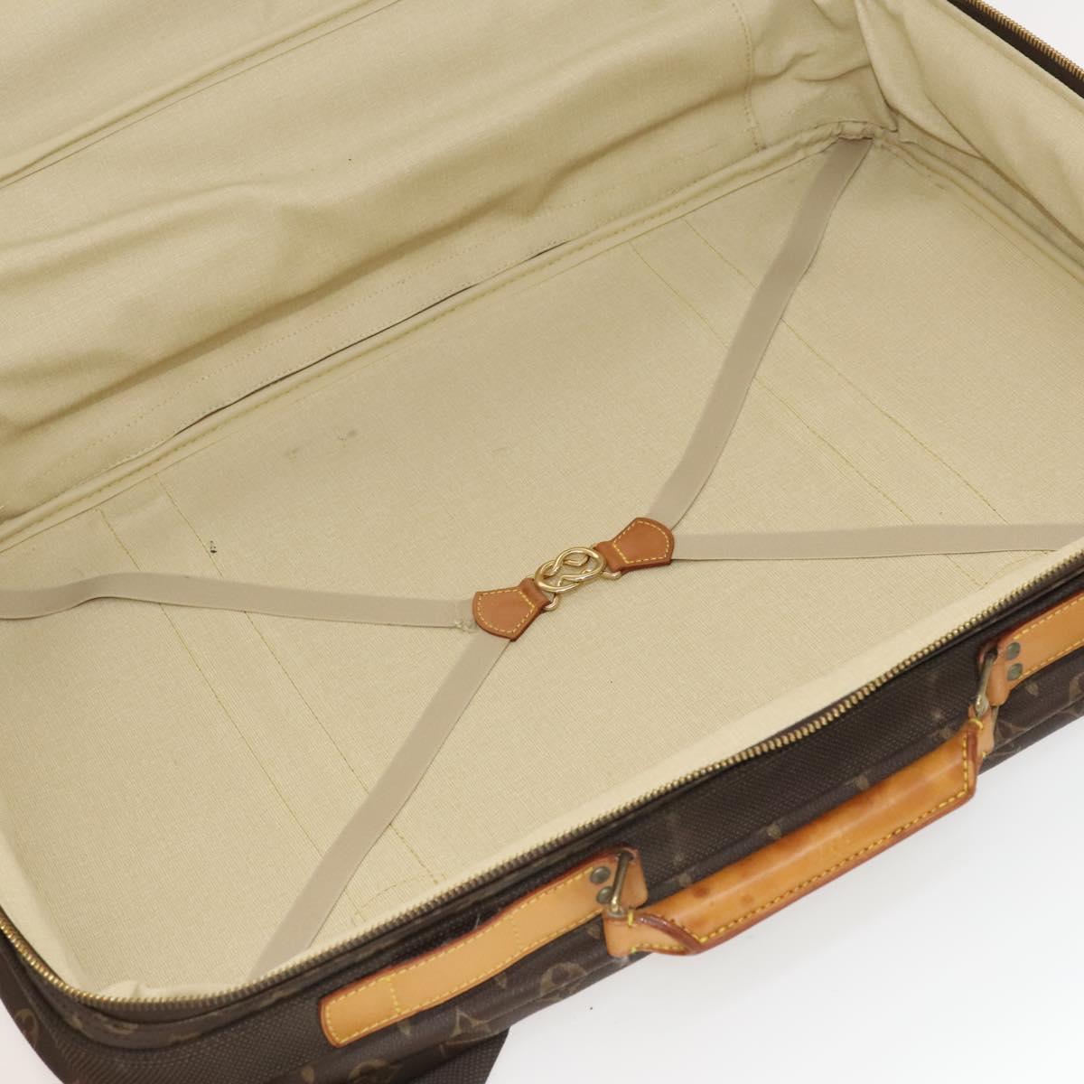 LOUIS VUITTON Monogram Satellite 60 Boston Bag M23354 LV Auth bs28118