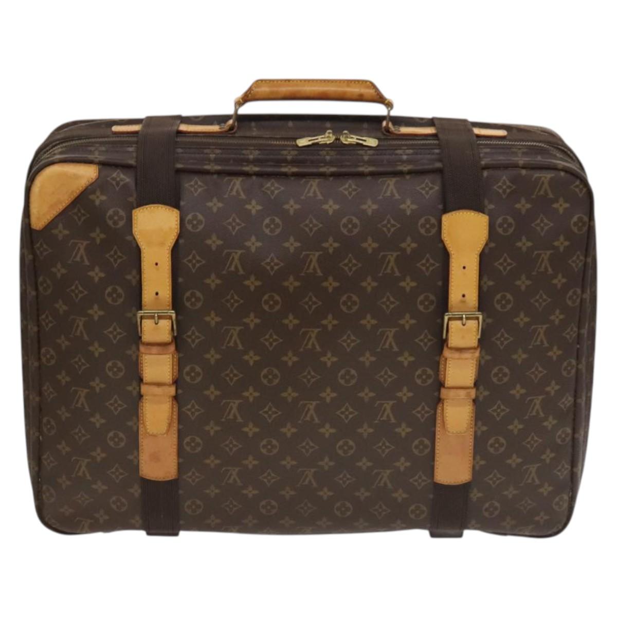 LOUIS VUITTON Monogram Satellite 60 Boston Bag M23354 LV Auth bs28118