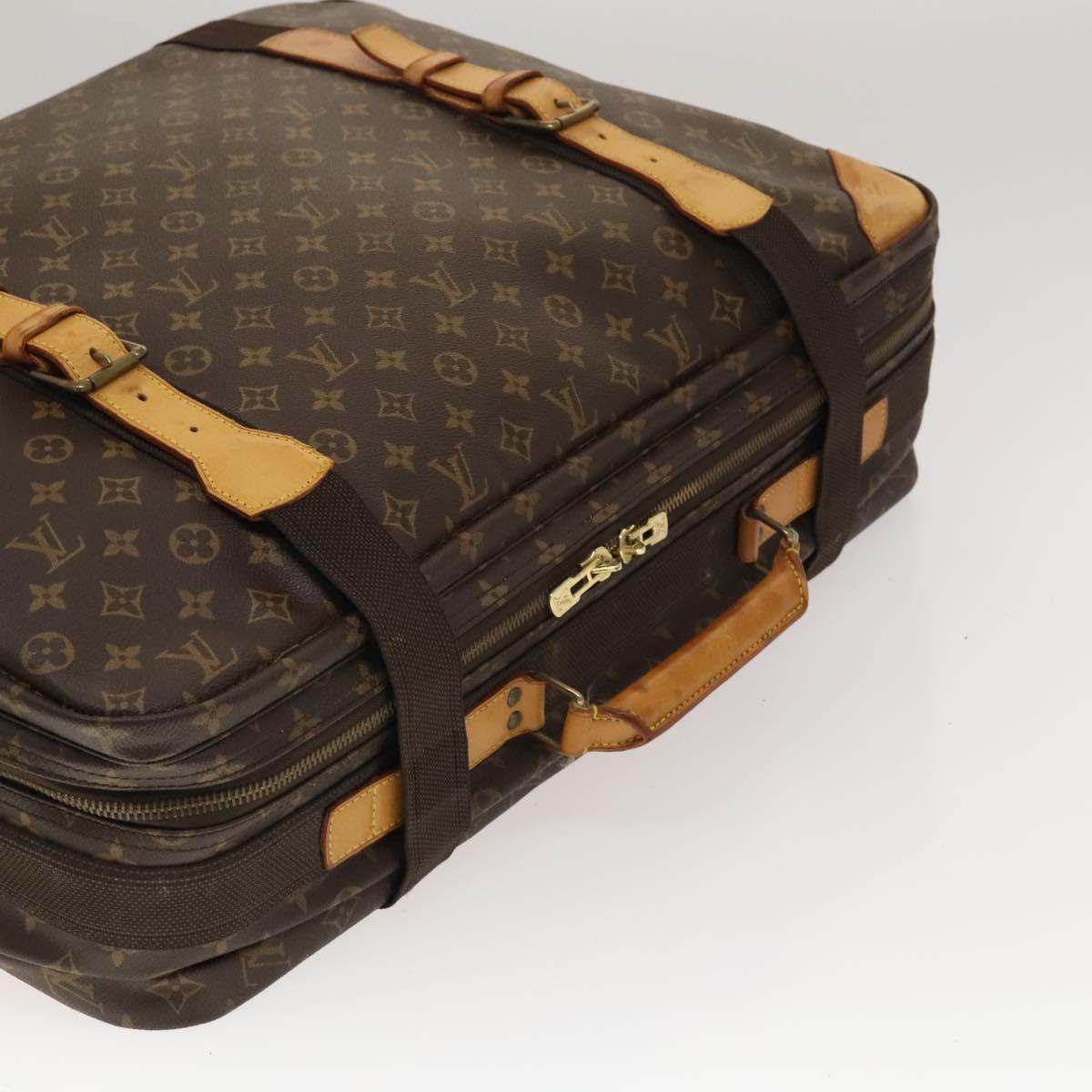 LOUIS VUITTON Monogram Satellite 60 Boston Bag M23354 LV Auth bs28118