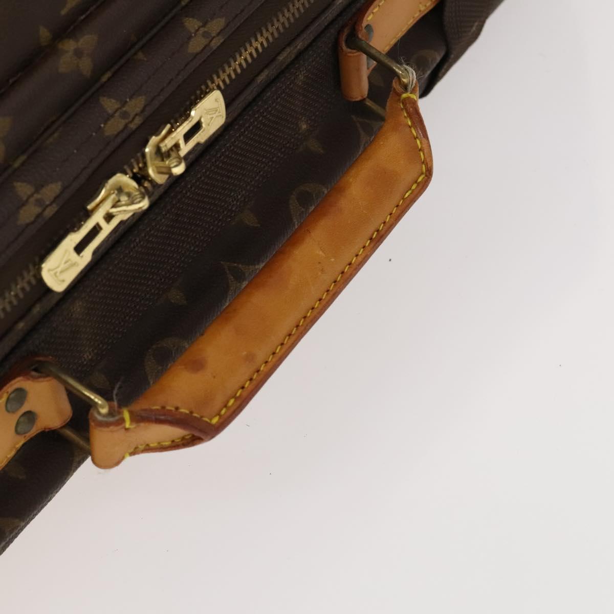 LOUIS VUITTON Monogram Satellite 60 Boston Bag M23354 LV Auth bs28118