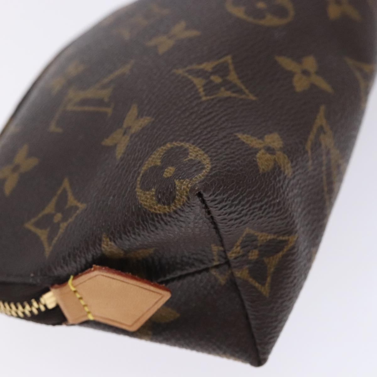 LOUIS VUITTON Monogram Pochette Cosmetic PM Pouch M43998 LV Auth bs28121