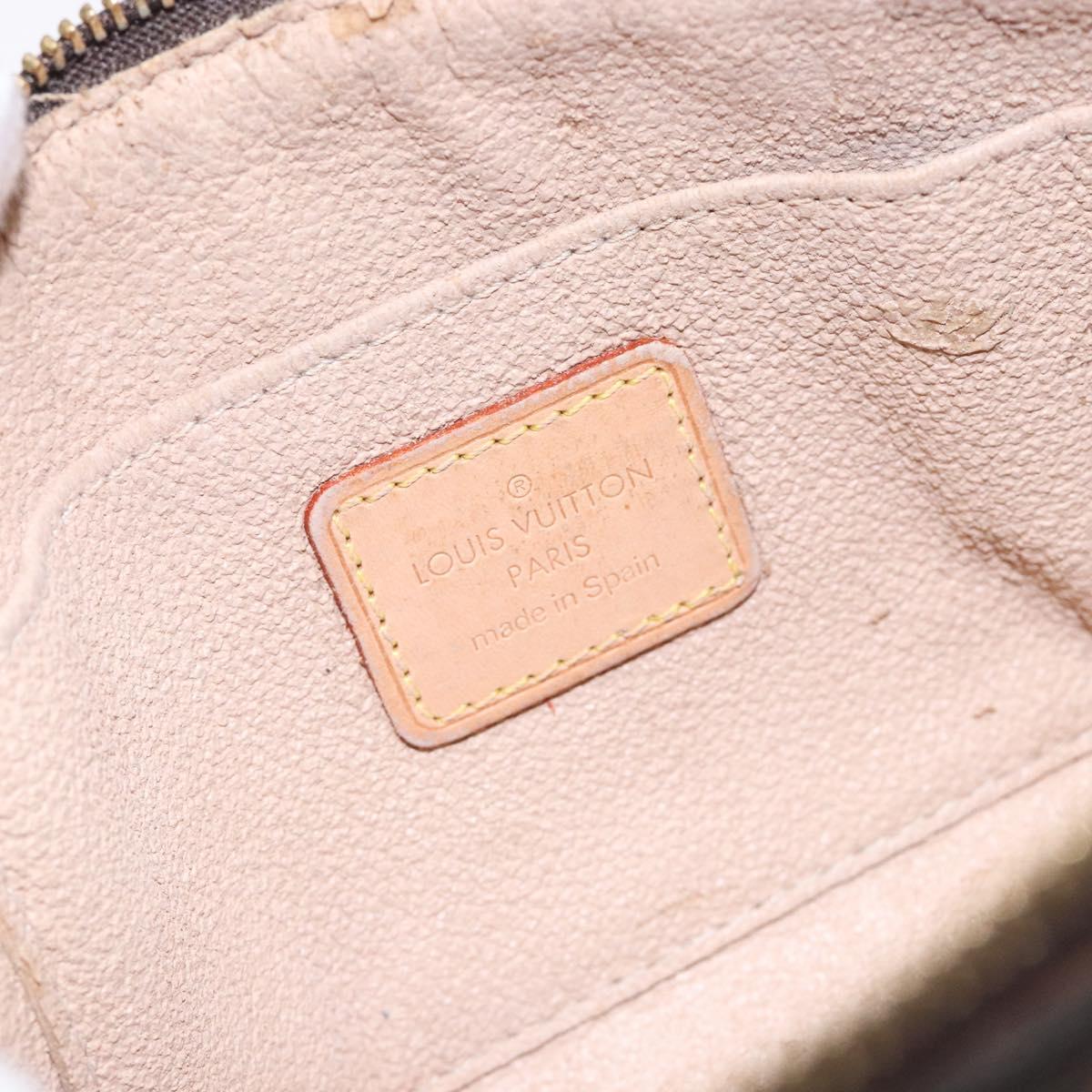 LOUIS VUITTON Monogram Pochette Cosmetic PM Pouch M43998 LV Auth bs28121