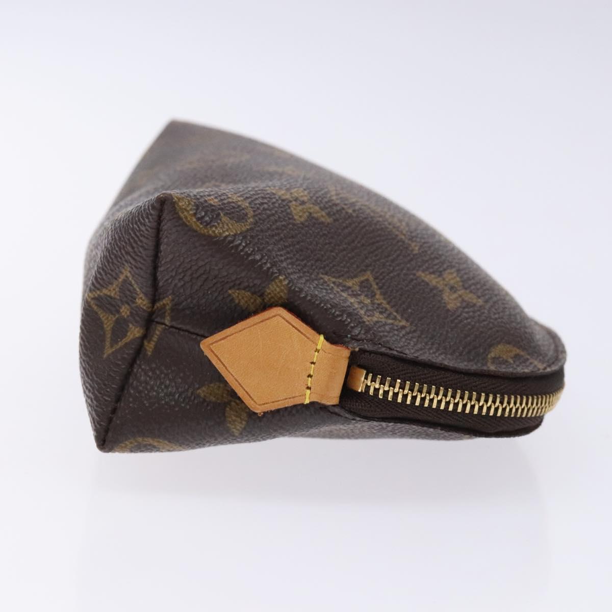 LOUIS VUITTON Monogram Pochette Cosmetic PM Pouch M43998 LV Auth bs28121