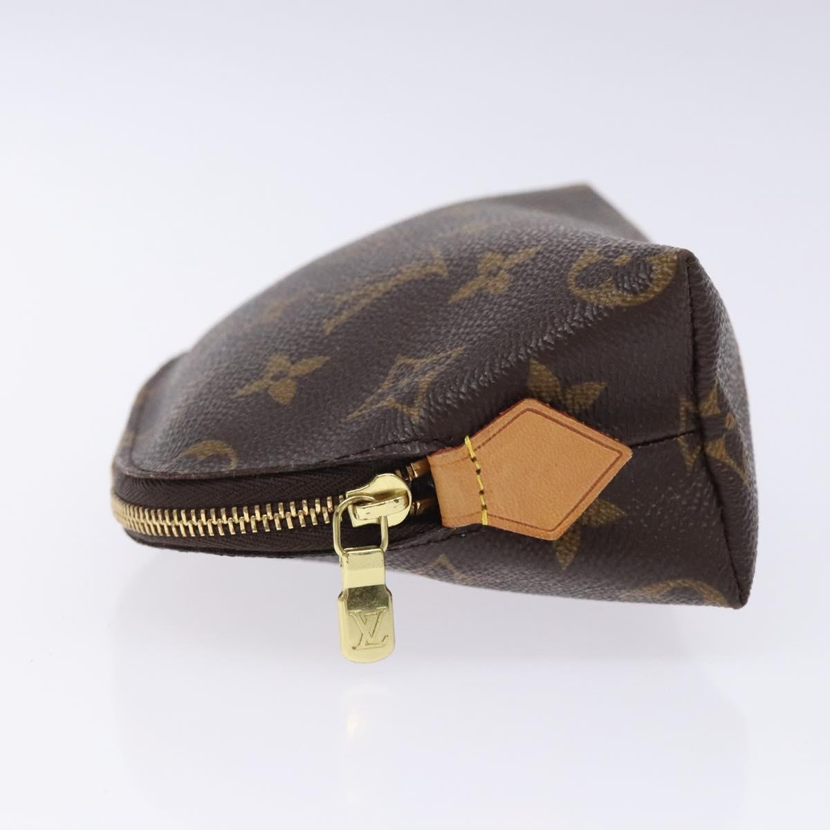 LOUIS VUITTON Monogram Pochette Cosmetic PM Pouch M43998 LV Auth bs28121