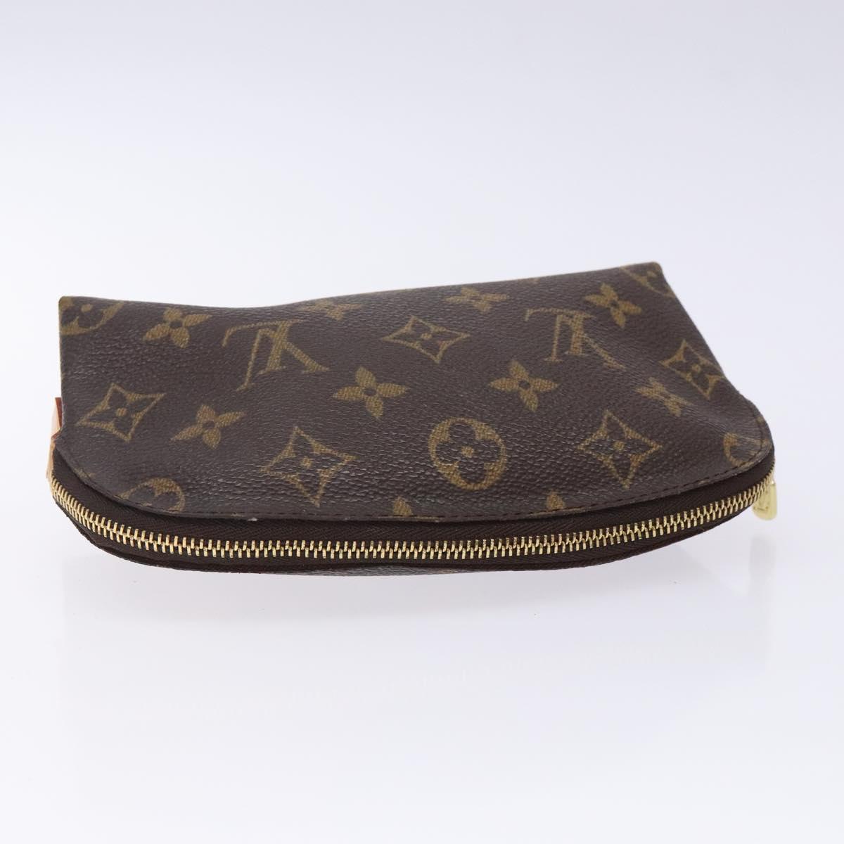 LOUIS VUITTON Monogram Pochette Cosmetic PM Pouch M43998 LV Auth bs28121