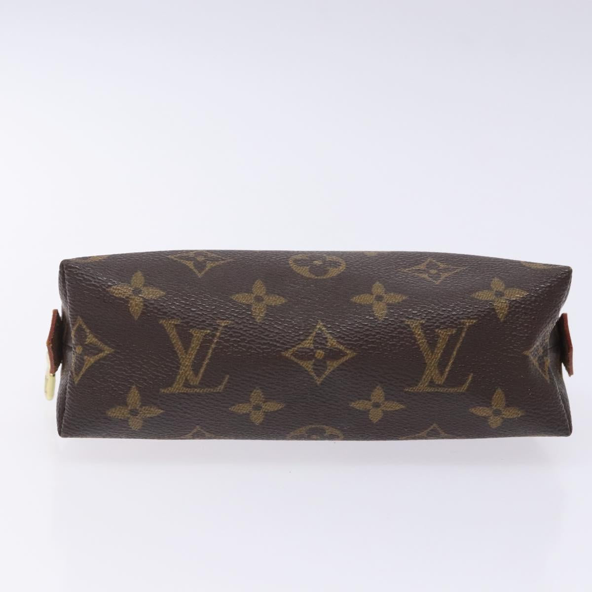 LOUIS VUITTON Monogram Pochette Cosmetic PM Pouch M43998 LV Auth bs28121