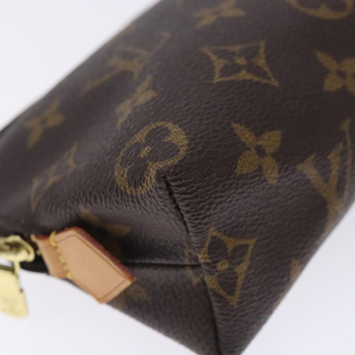 LOUIS VUITTON Monogram Pochette Cosmetic PM Pouch M43998 LV Auth bs28121