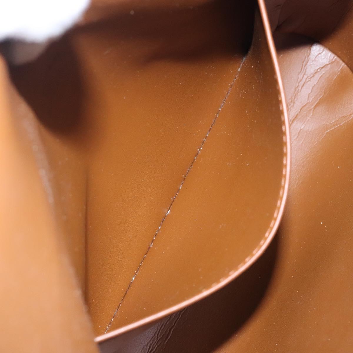 LOUIS VUITTON Monogram Vernis Thompson Street Bag Bronze M91124 LV Auth bs28129