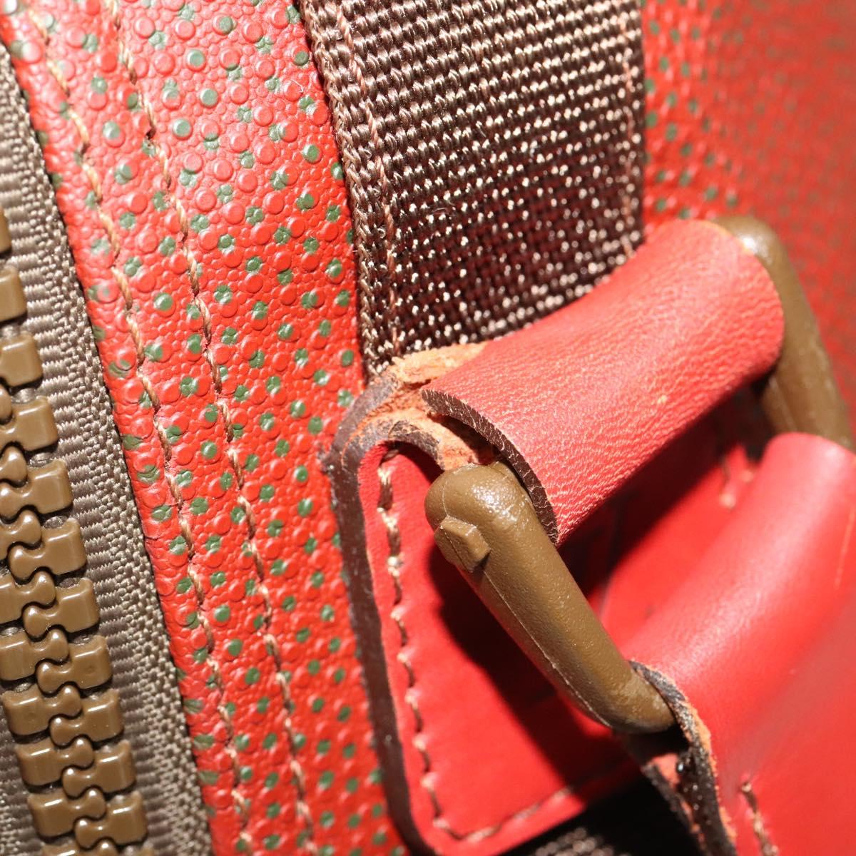 LOUIS VUITTON LV Cup Challenge line Shoulder Bag Red LV Auth bs28142
