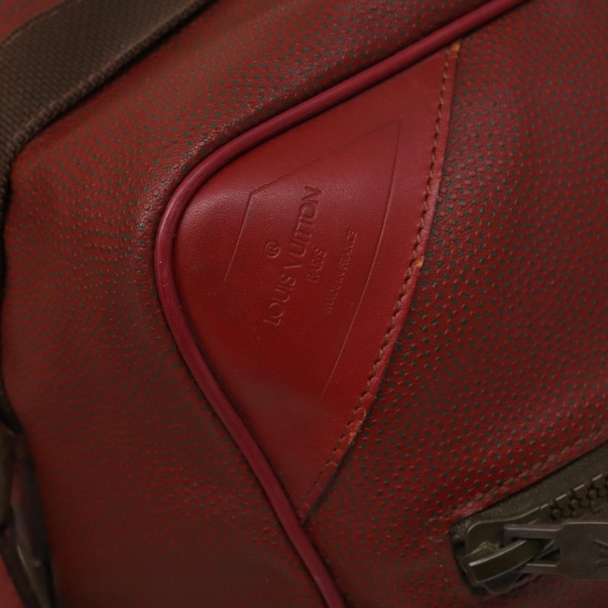 LOUIS VUITTON LV Cup Challenge line Shoulder Bag Red LV Auth bs28142