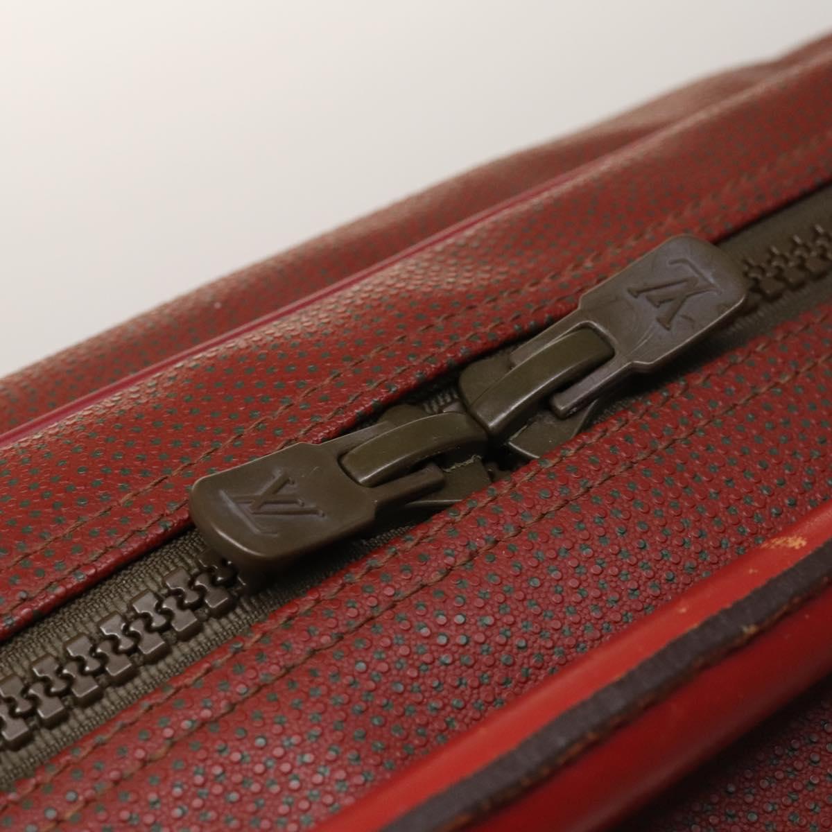 LOUIS VUITTON LV Cup Challenge line Shoulder Bag Red LV Auth bs28142