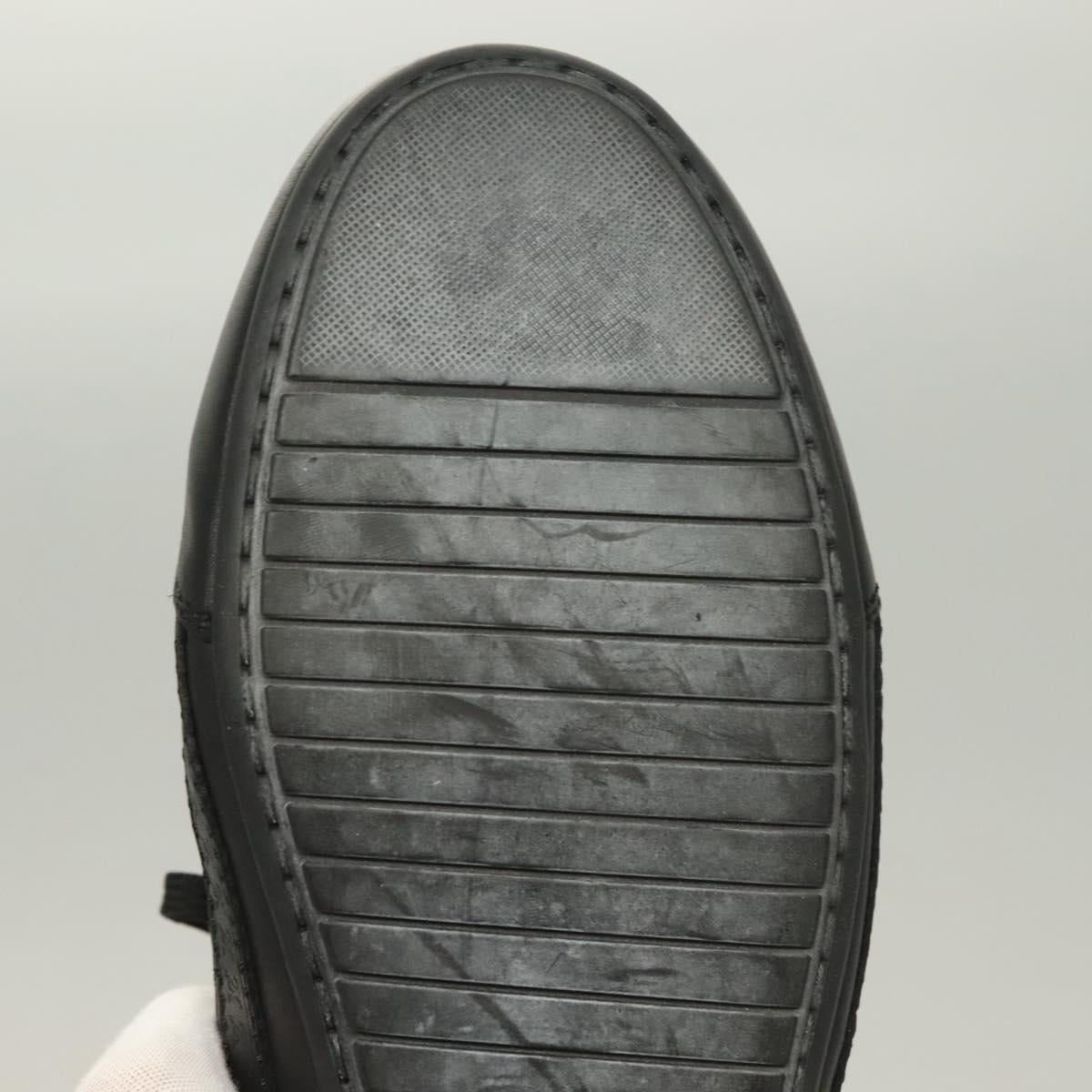 LOUIS VUITTON Damier Grafitte High Cut Sneakers LV Auth bs28163