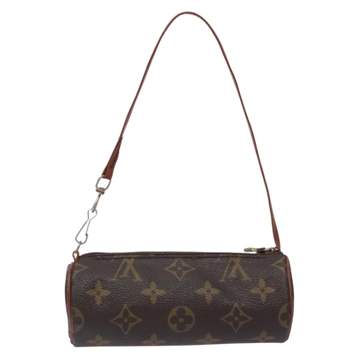 LOUIS VUITTON Monogram Papillon Pouch LV Auth bs28164