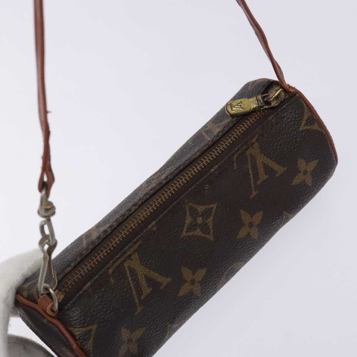 LOUIS VUITTON Monogram Papillon Pouch LV Auth bs28164