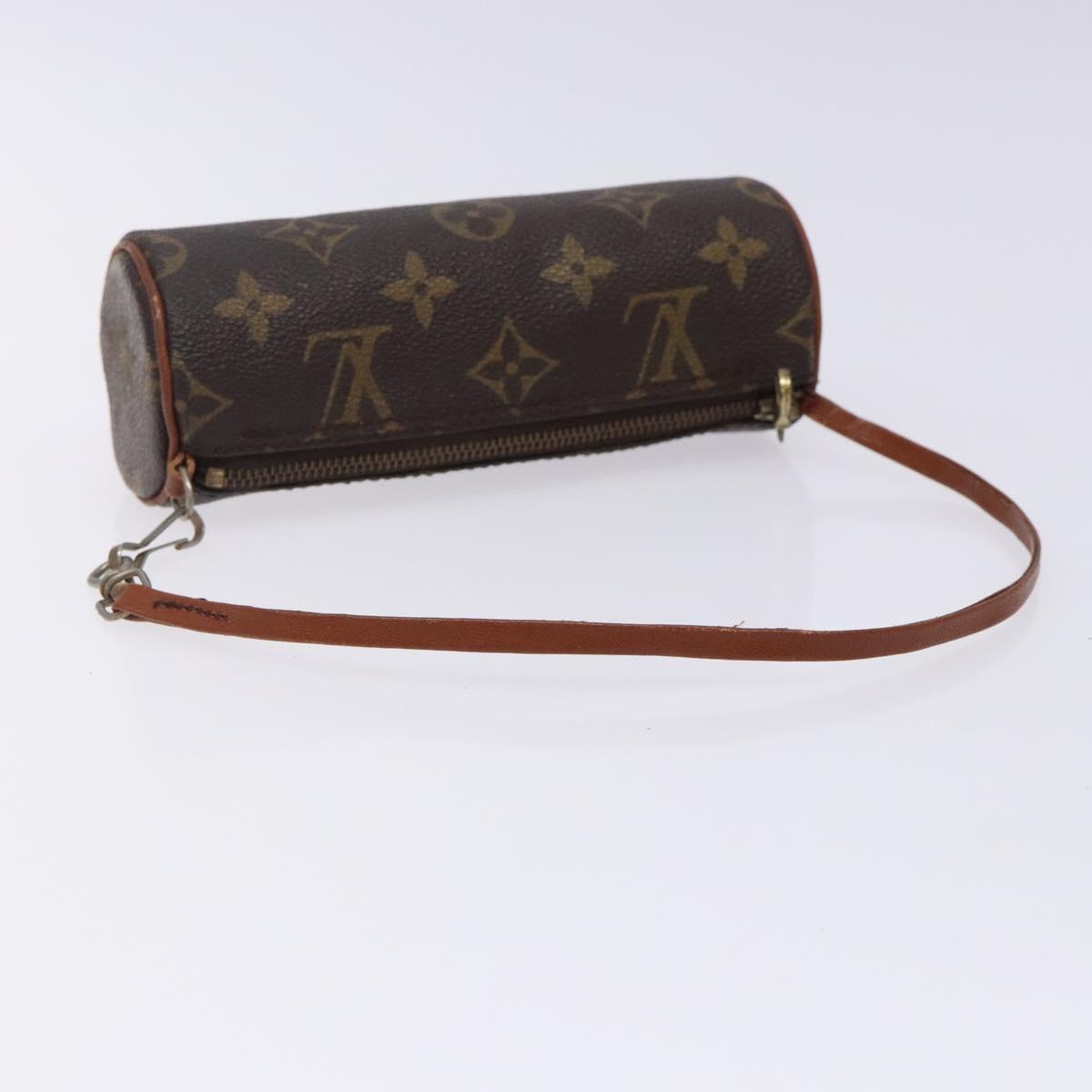 LOUIS VUITTON Monogram Papillon Pouch LV Auth bs28164