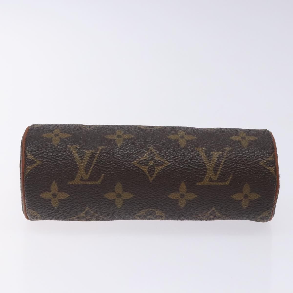 LOUIS VUITTON Monogram Papillon Pouch LV Auth bs28164