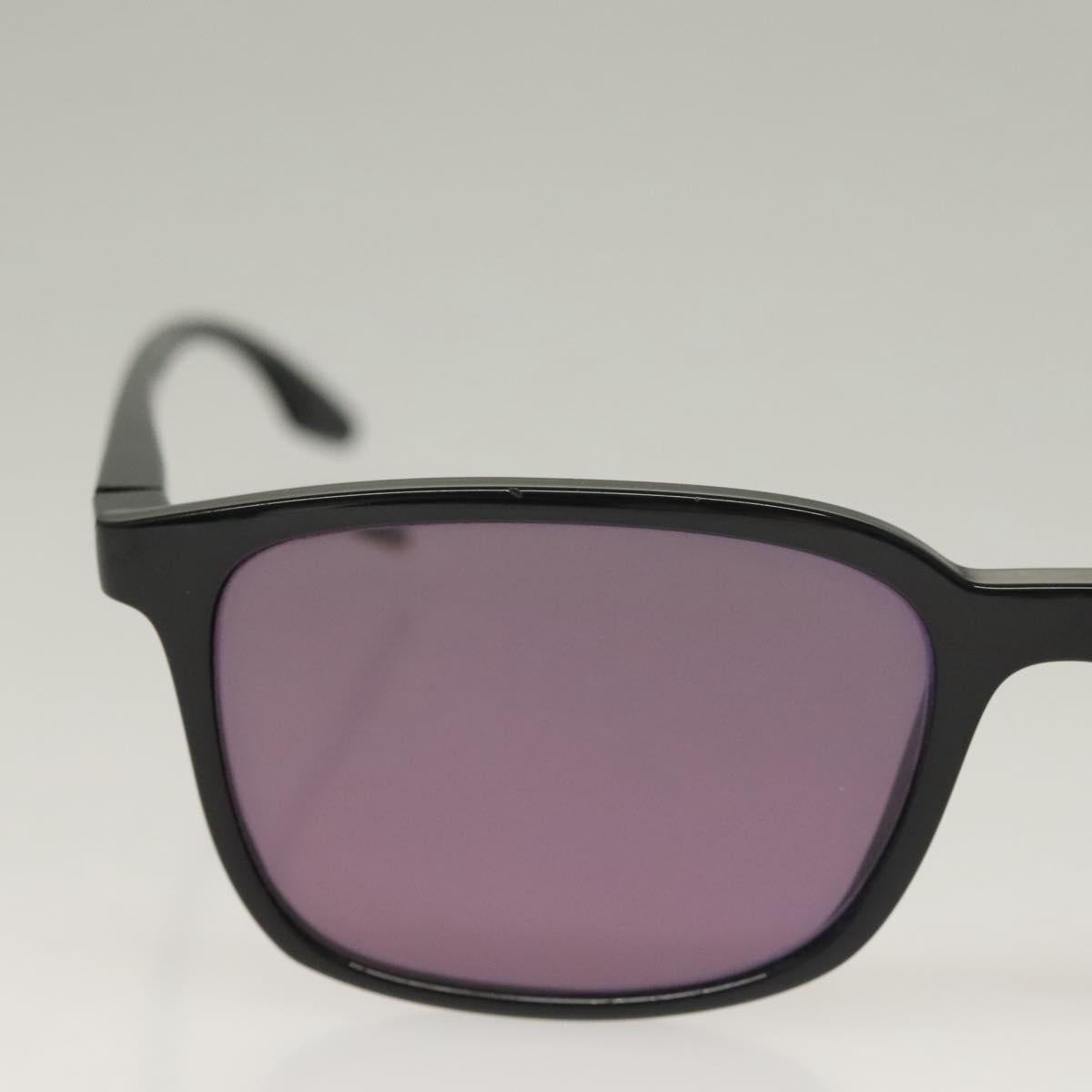 PRADA Sunglasses Plastic Black Auth bs28173