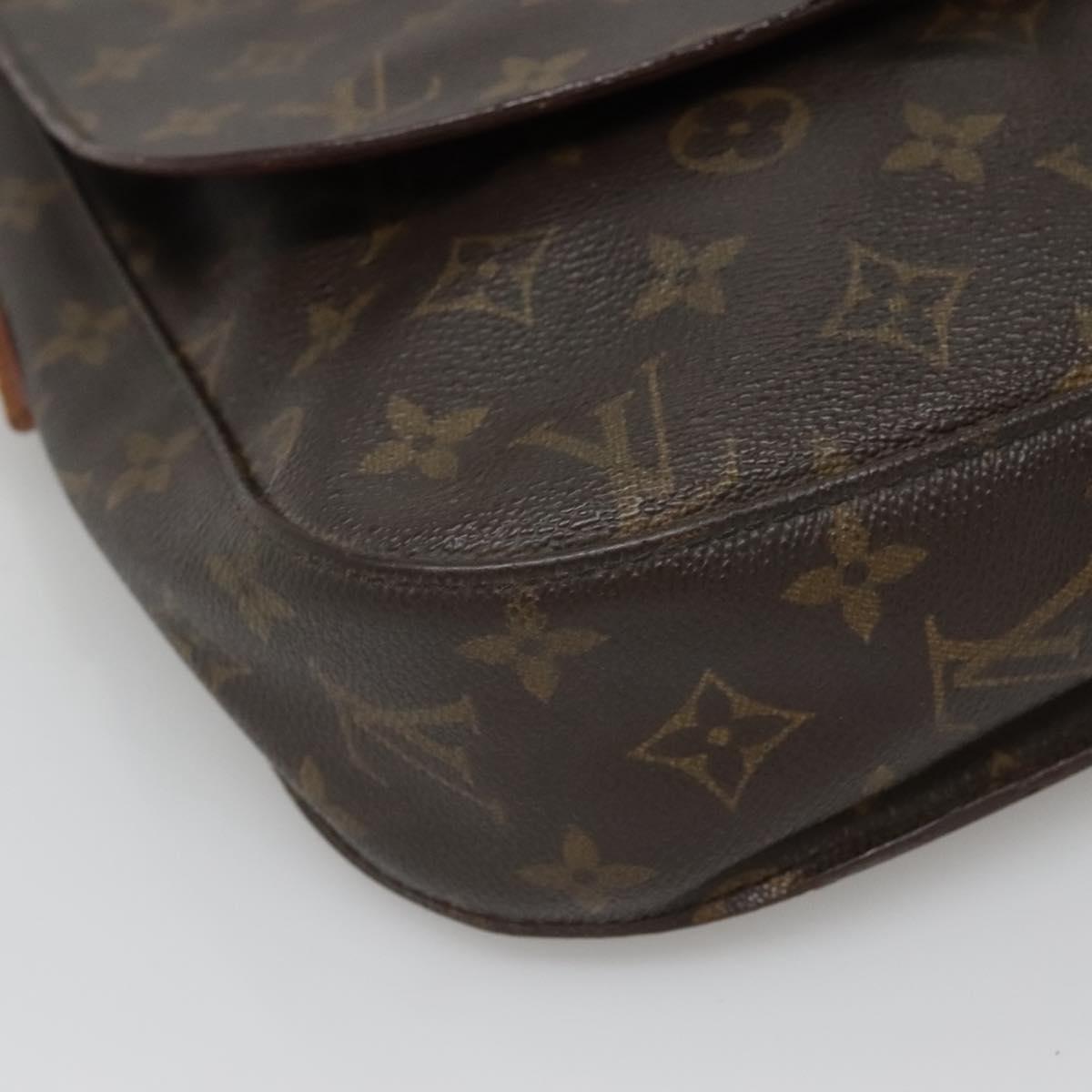 LOUIS VUITTON Monogram Saint Cloud GM Shoulder Bag M51242 LV Auth bs28185