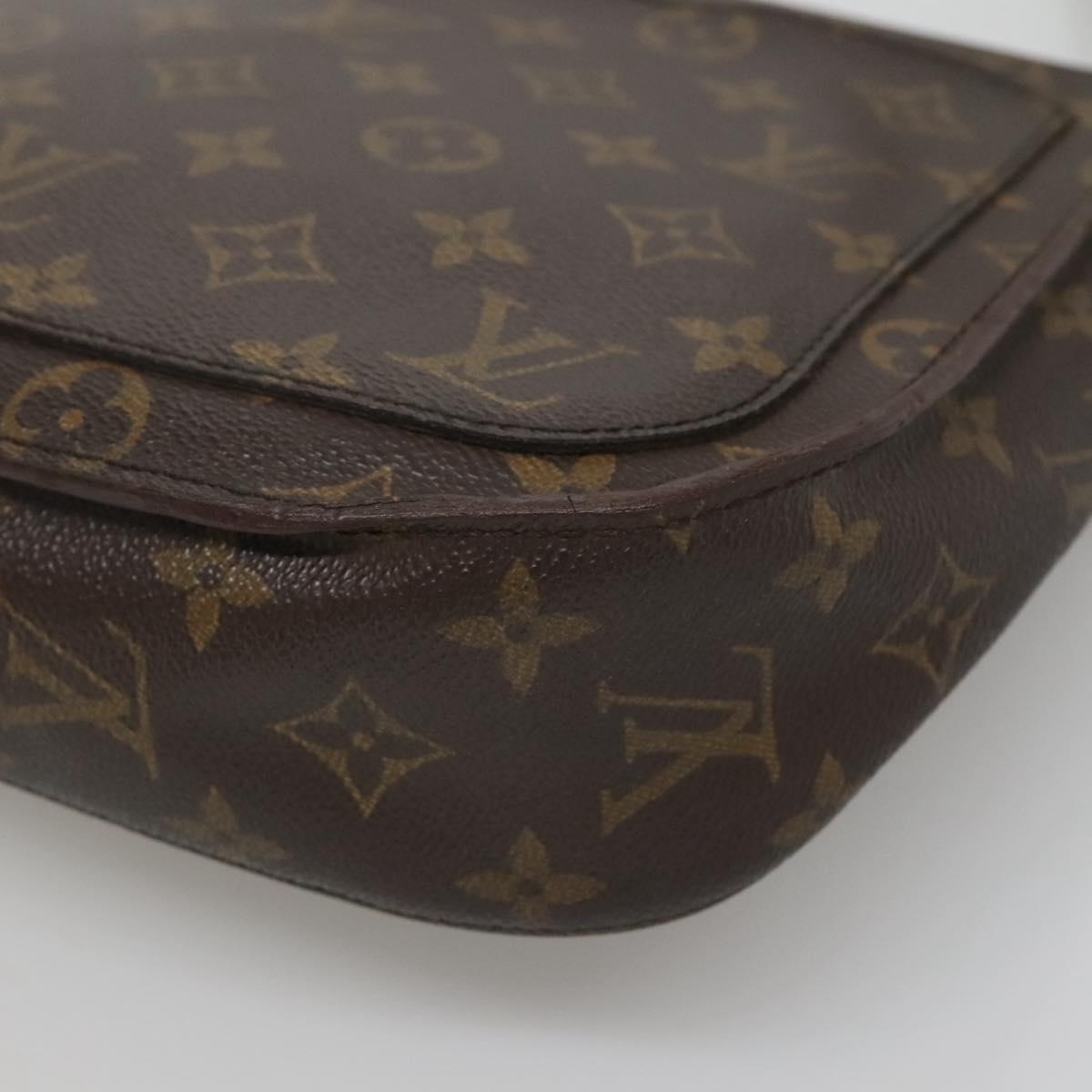 LOUIS VUITTON Monogram Saint Cloud GM Shoulder Bag M51242 LV Auth bs28185