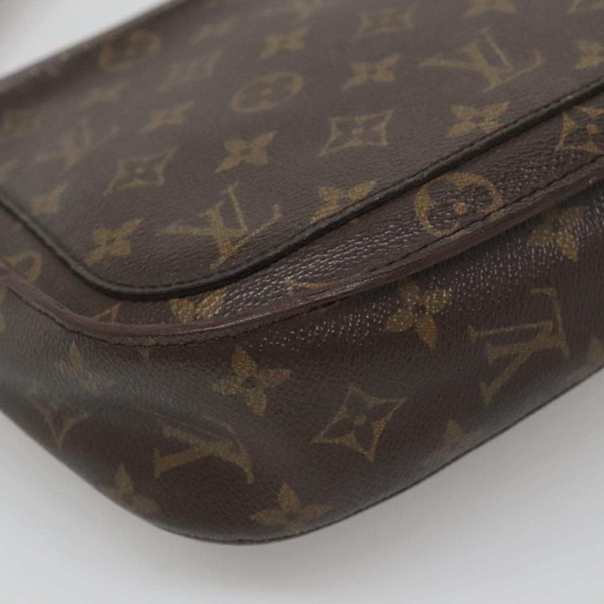 LOUIS VUITTON Monogram Saint Cloud GM Shoulder Bag M51242 LV Auth bs28185