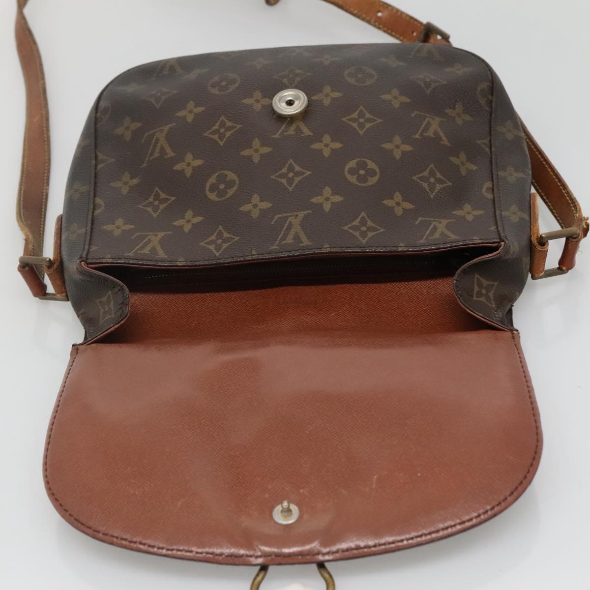 LOUIS VUITTON Monogram Saint Cloud GM Shoulder Bag M51242 LV Auth bs28185