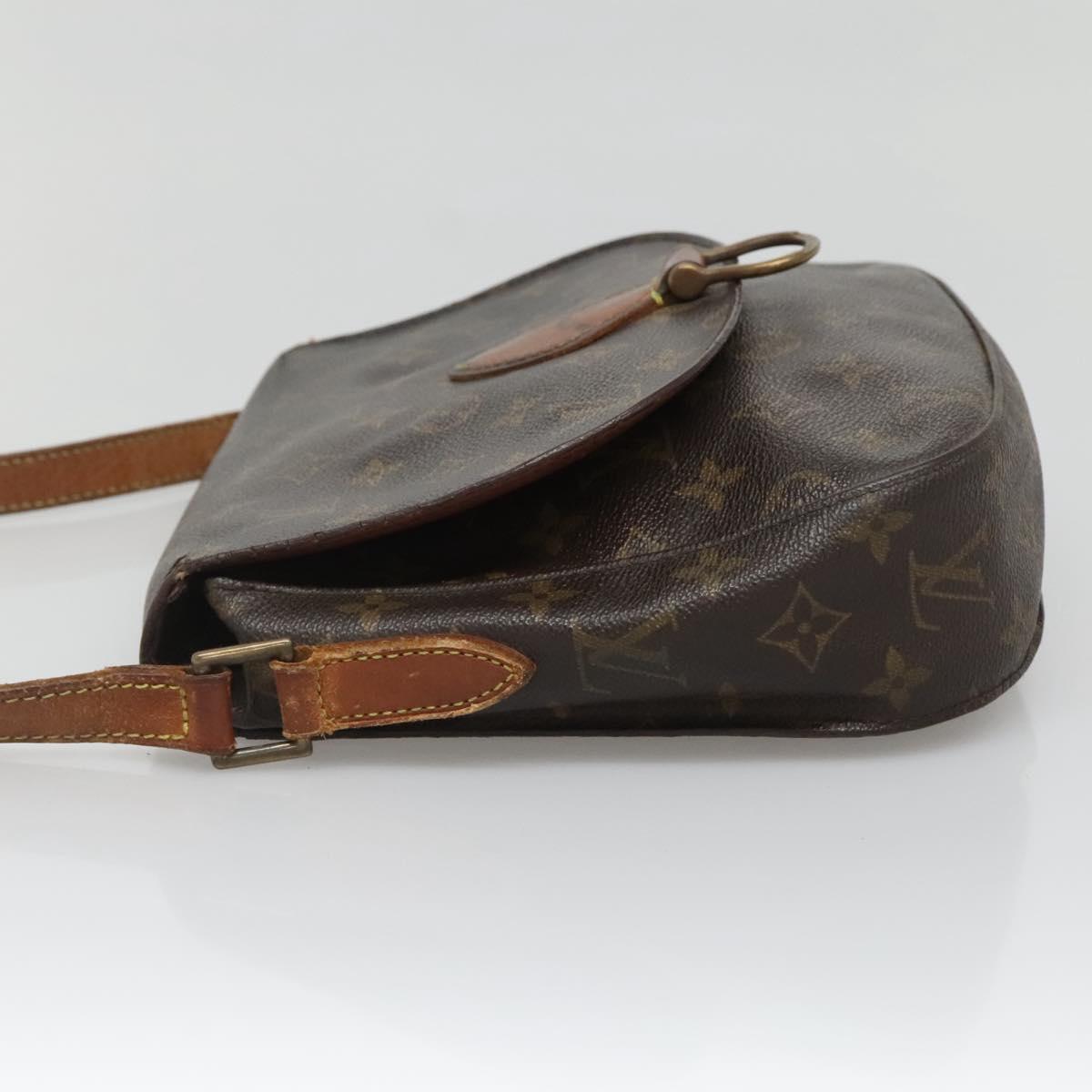 LOUIS VUITTON Monogram Saint Cloud GM Shoulder Bag M51242 LV Auth bs28185