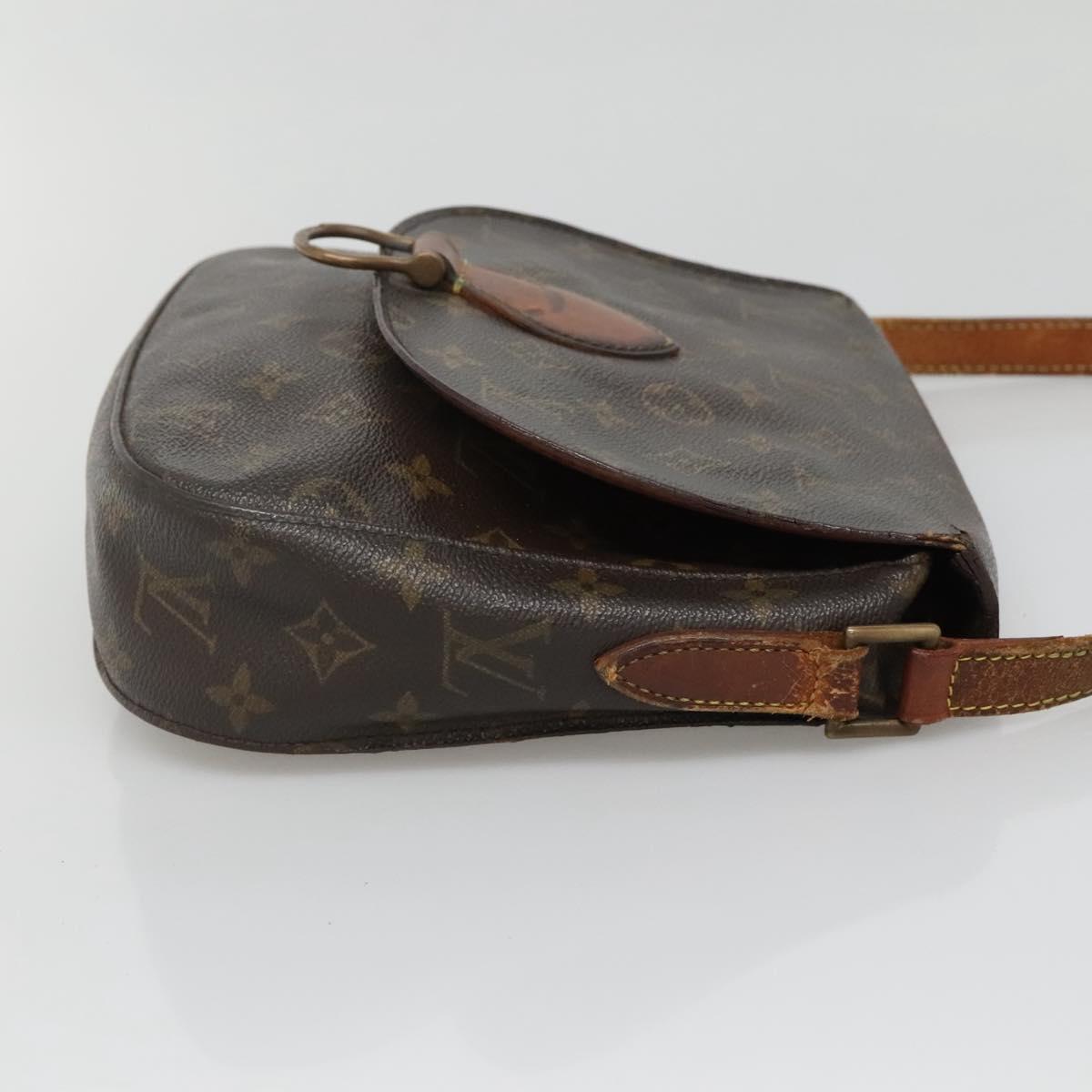 LOUIS VUITTON Monogram Saint Cloud GM Shoulder Bag M51242 LV Auth bs28185