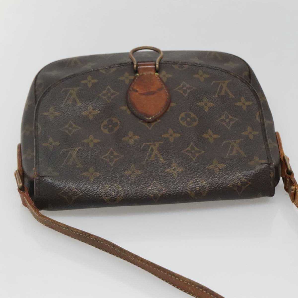 LOUIS VUITTON Monogram Saint Cloud GM Shoulder Bag M51242 LV Auth bs28185