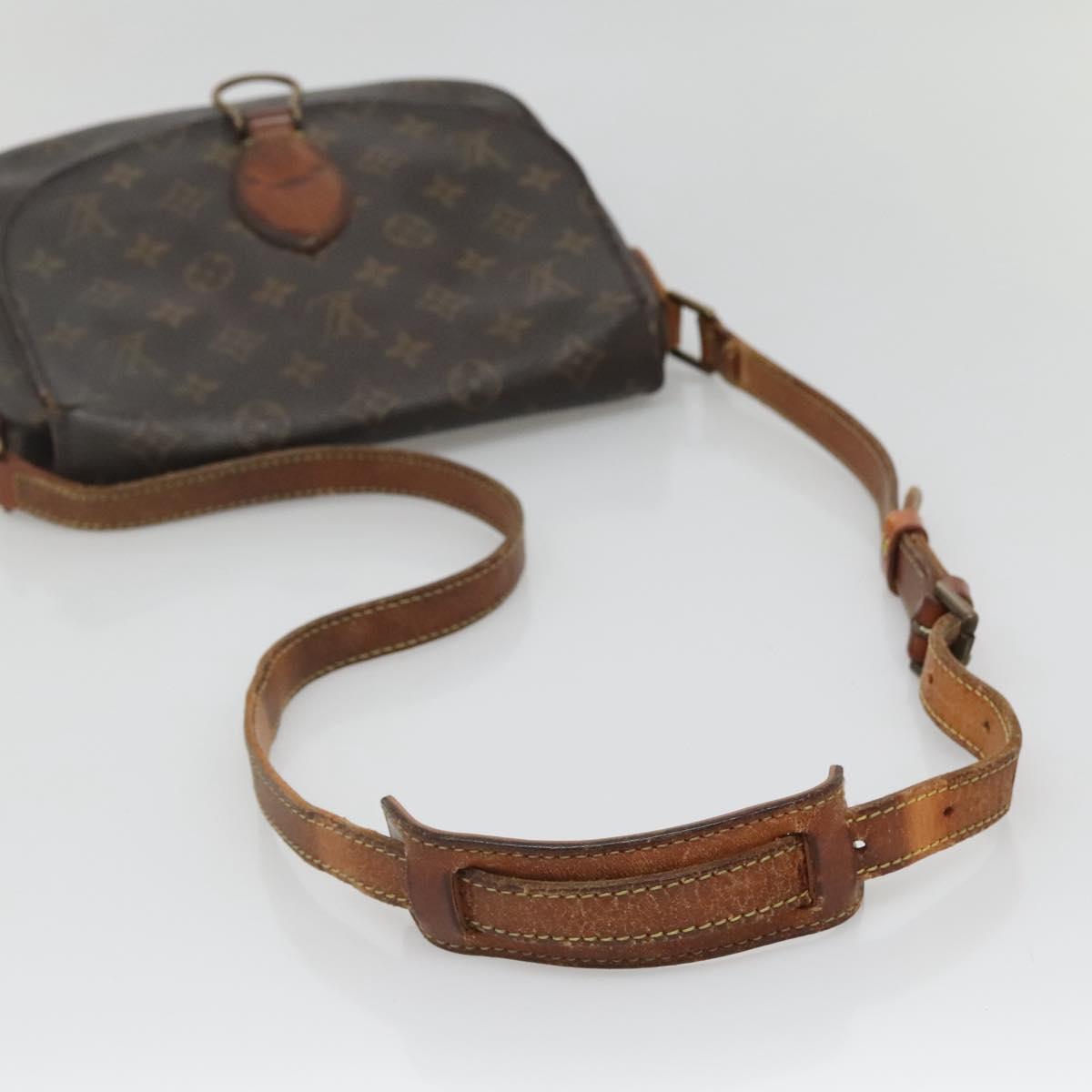 LOUIS VUITTON Monogram Saint Cloud GM Shoulder Bag M51242 LV Auth bs28185