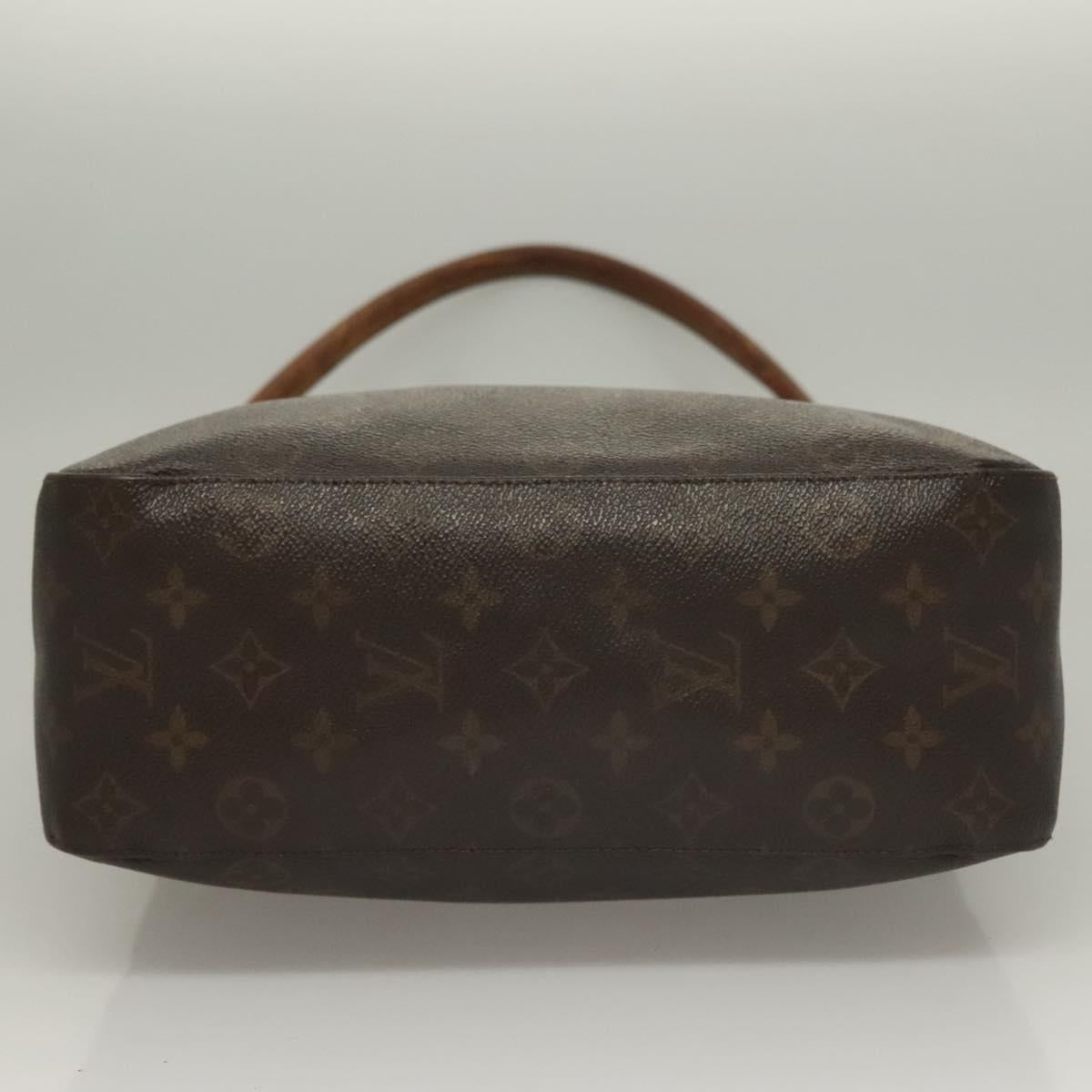 LOUIS VUITTON Monogram Looping GM Shoulder Bag M51145 LV Auth bs28193