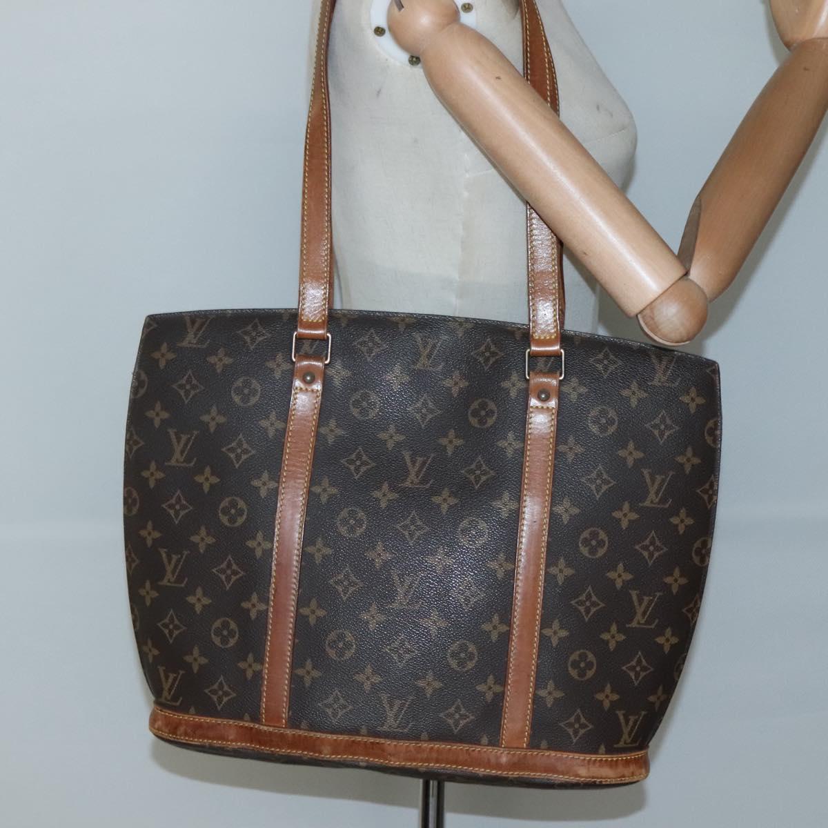LOUIS VUITTON Monogram Babylone Tote Bag M51102 LV Auth bs28196