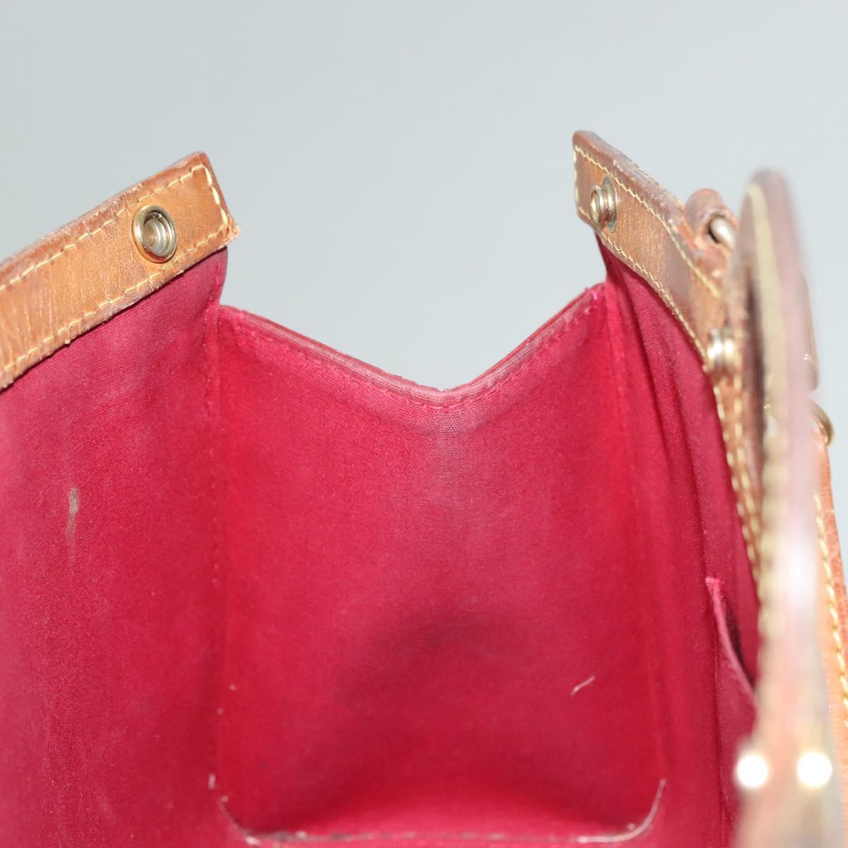 LOUIS VUITTON Vernis Roxbury Drive Hand Bag 2way Red M91987 LV Auth bs28210