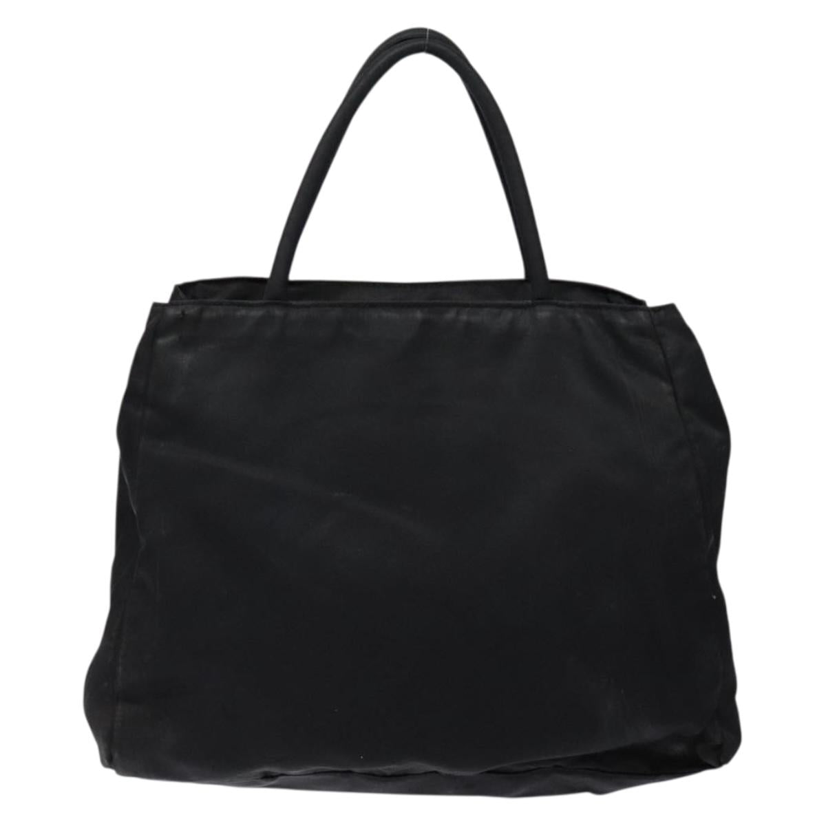 PRADA Hand Bag Nylon Black Auth bs28221