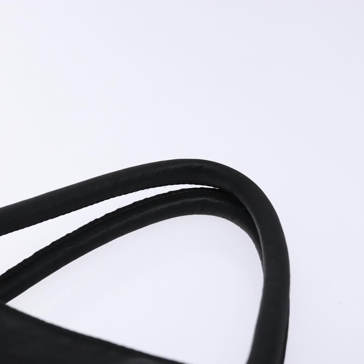 PRADA Hand Bag Nylon Black Auth bs28221
