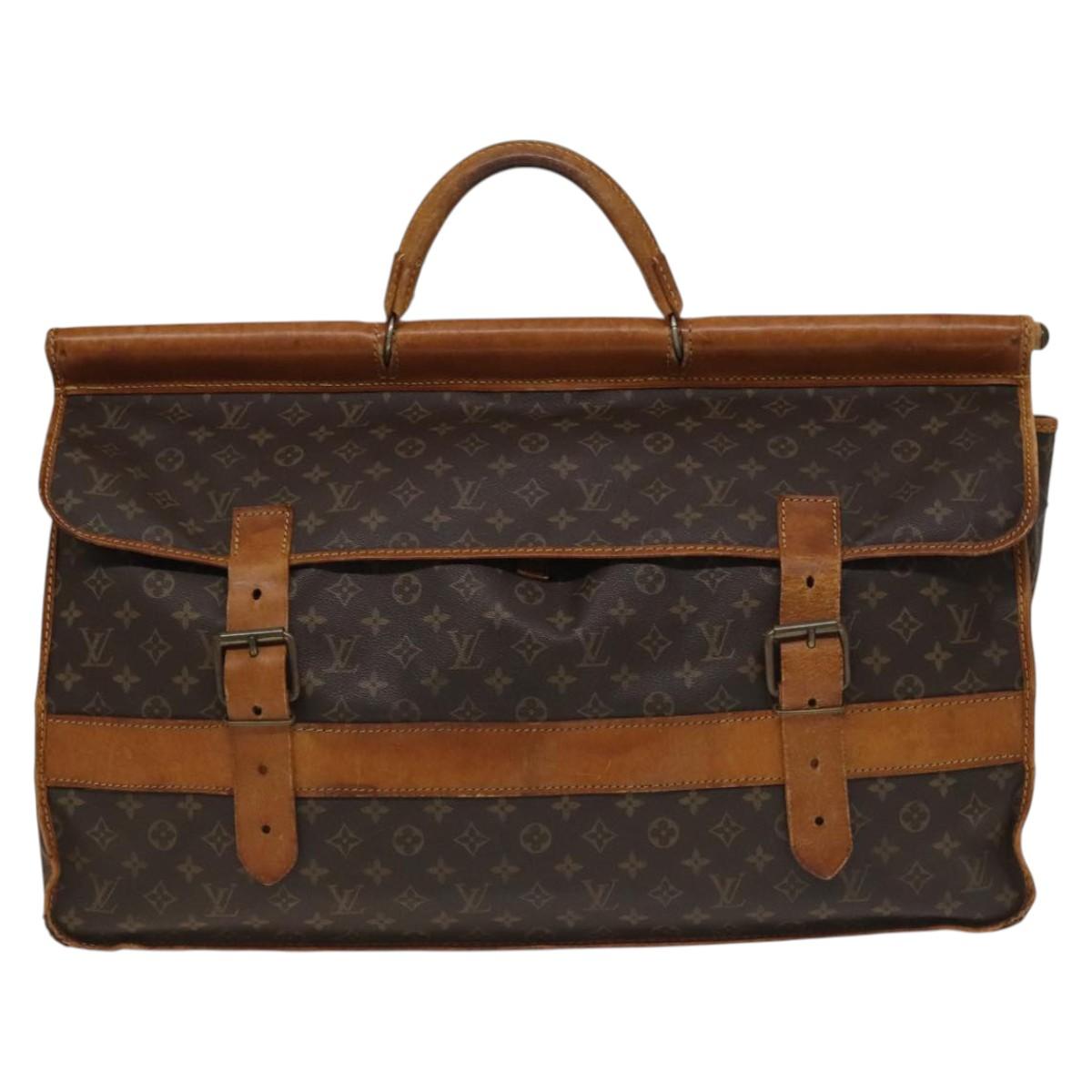 LOUIS VUITTON Monogram Game Meat Boston Bag M58120 LV Auth bs28243