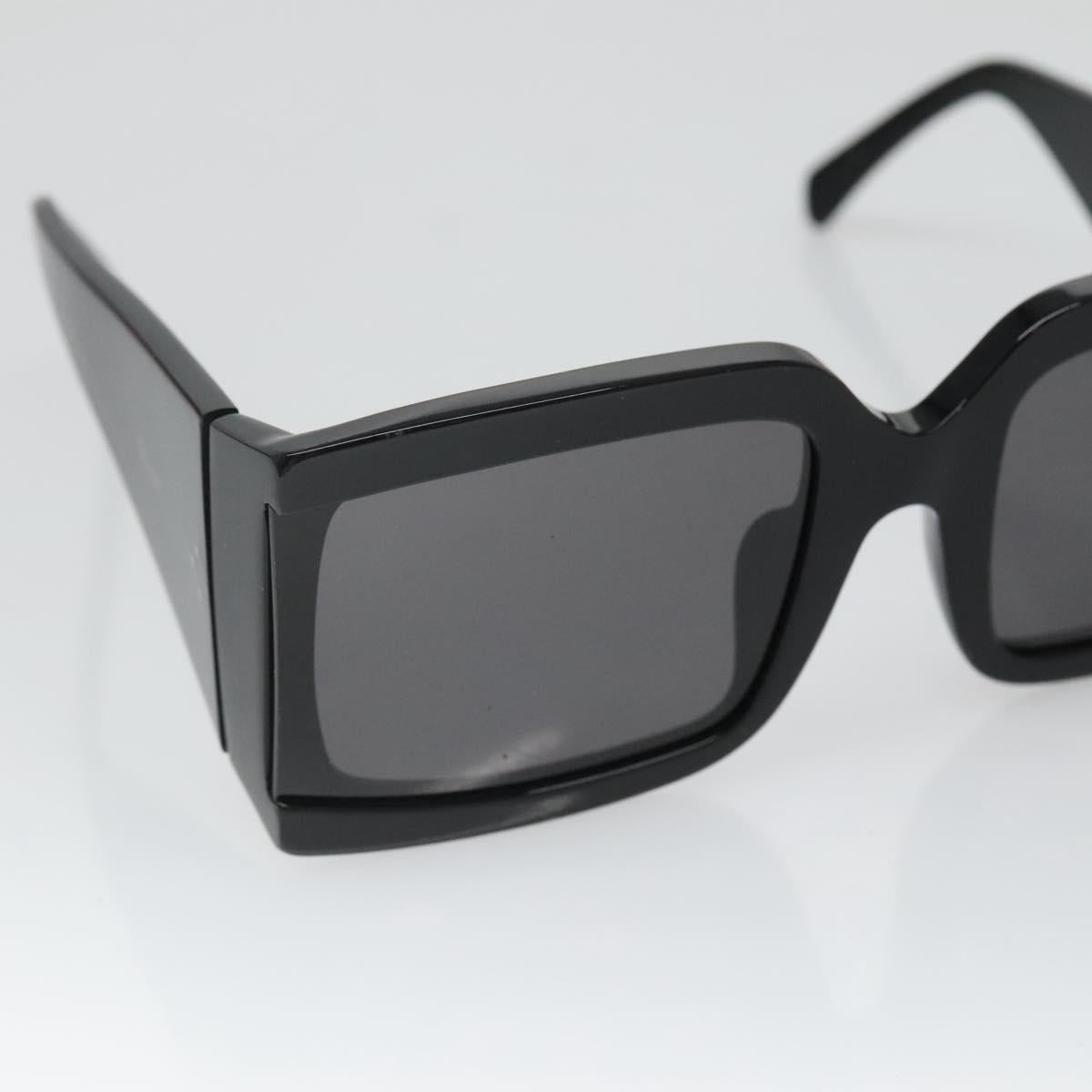 CELINE Sunglasses Plastic Black Auth bs28299