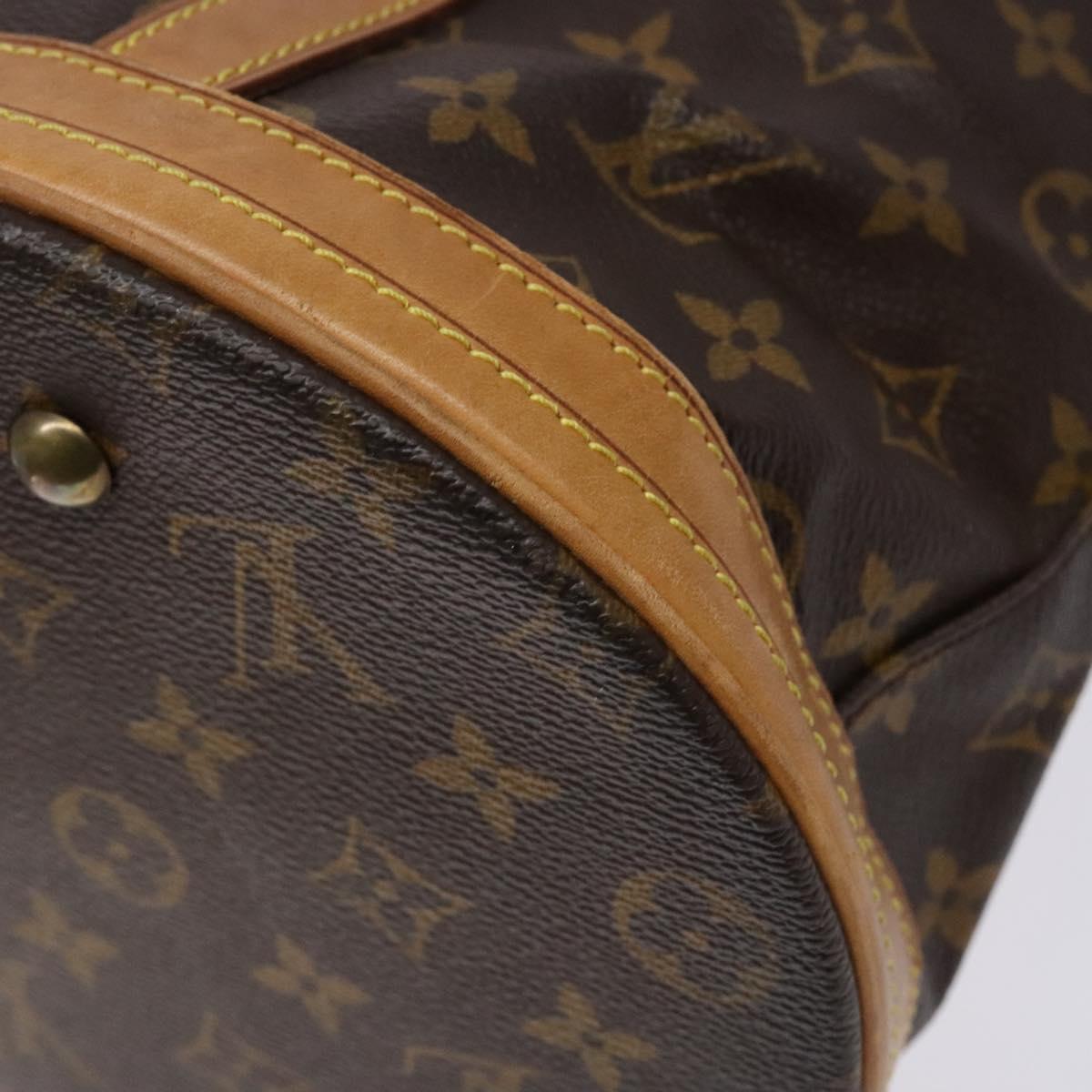 LOUIS VUITTON Monogram Bucket GM Shoulder Bag M42236 LV Auth bs28351