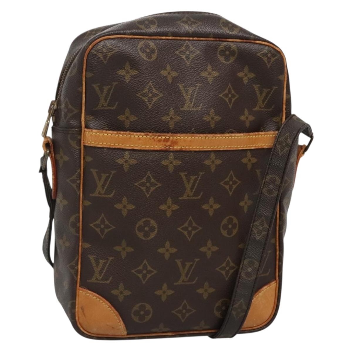 LOUIS VUITTON Monogram Danube MM Shoulder Bag M45264 LV Auth bs28367