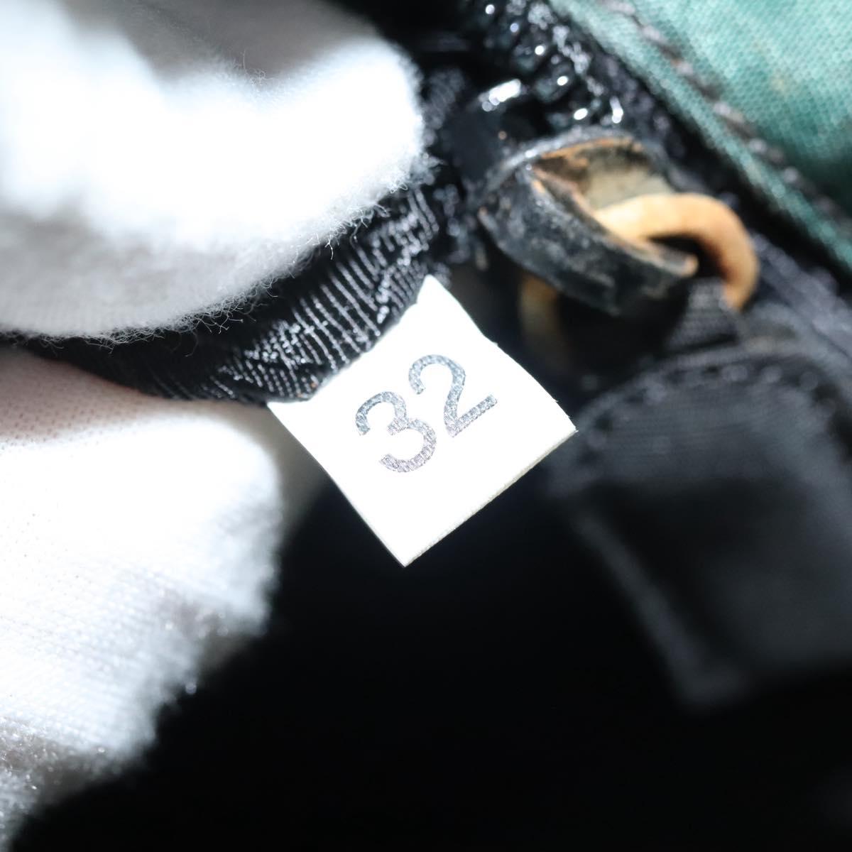 PRADA Tote Bag Nylon Green Auth bs28392