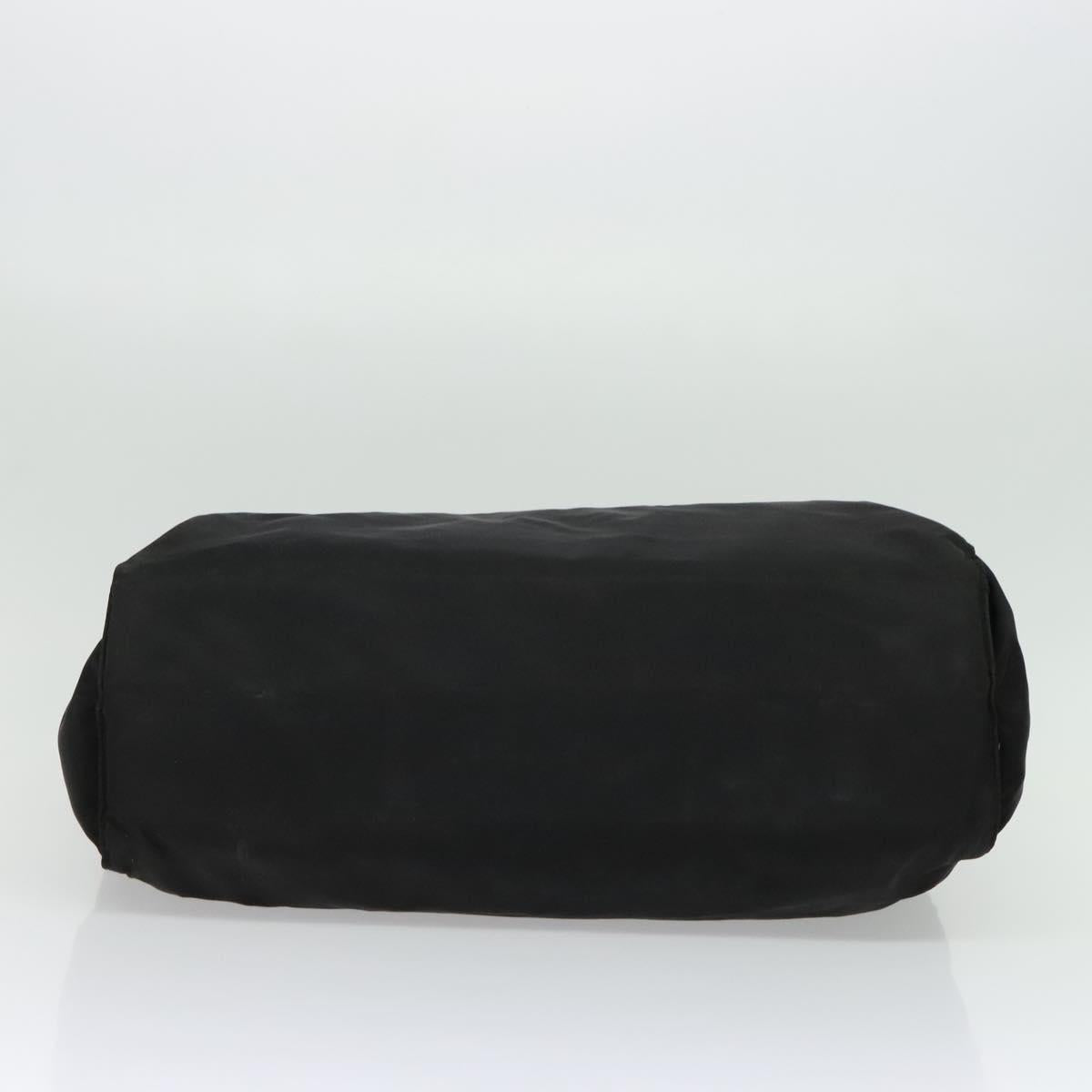 PRADA Tote Bag Nylon Black Auth bs28398