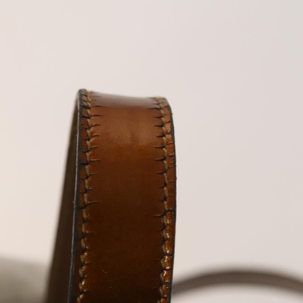 GUCCI Bamboo Backpack Enamel Outlet Brown Gold 003 8030 Auth bs28446