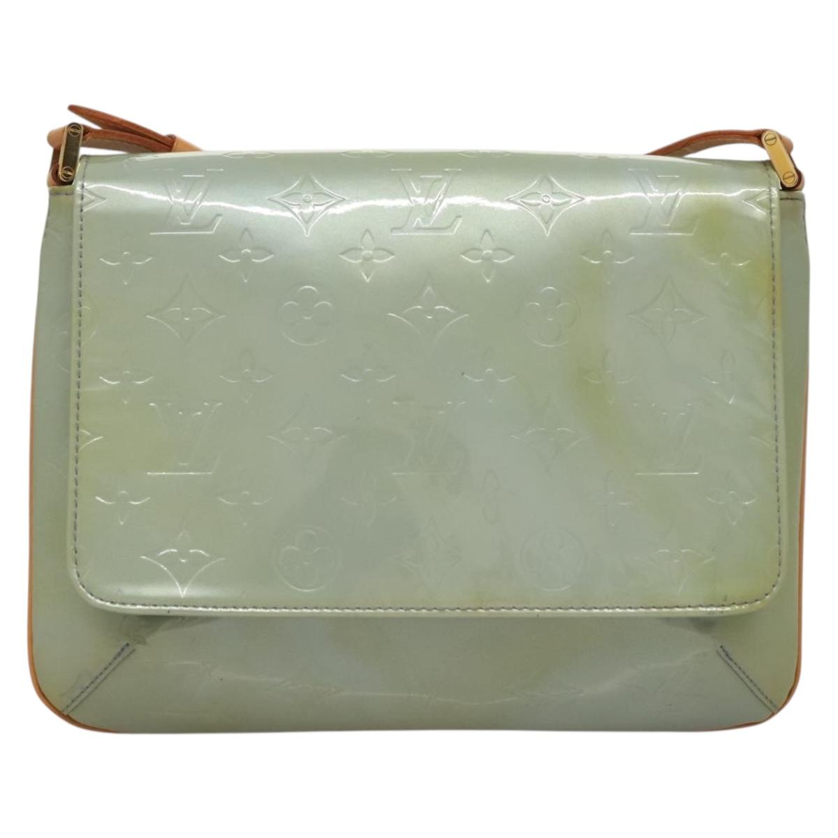 LOUIS VUITTON Monogram Vernis Thompson Street Bag Lavande M91009 LV Auth bs28515
