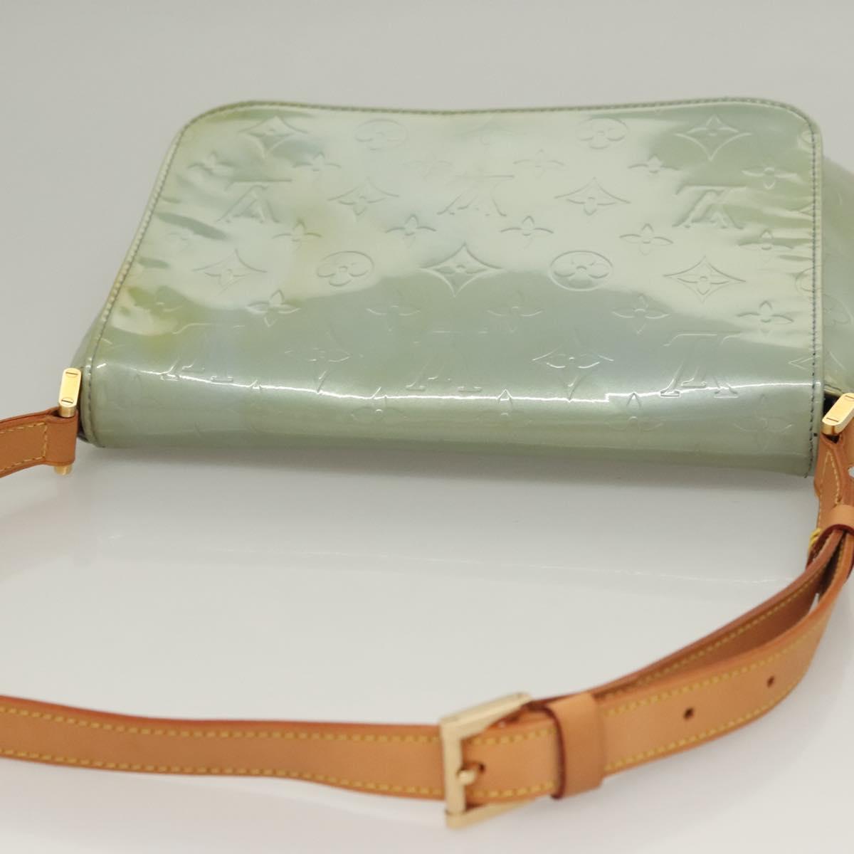 LOUIS VUITTON Monogram Vernis Thompson Street Bag Lavande M91009 LV Auth bs28515