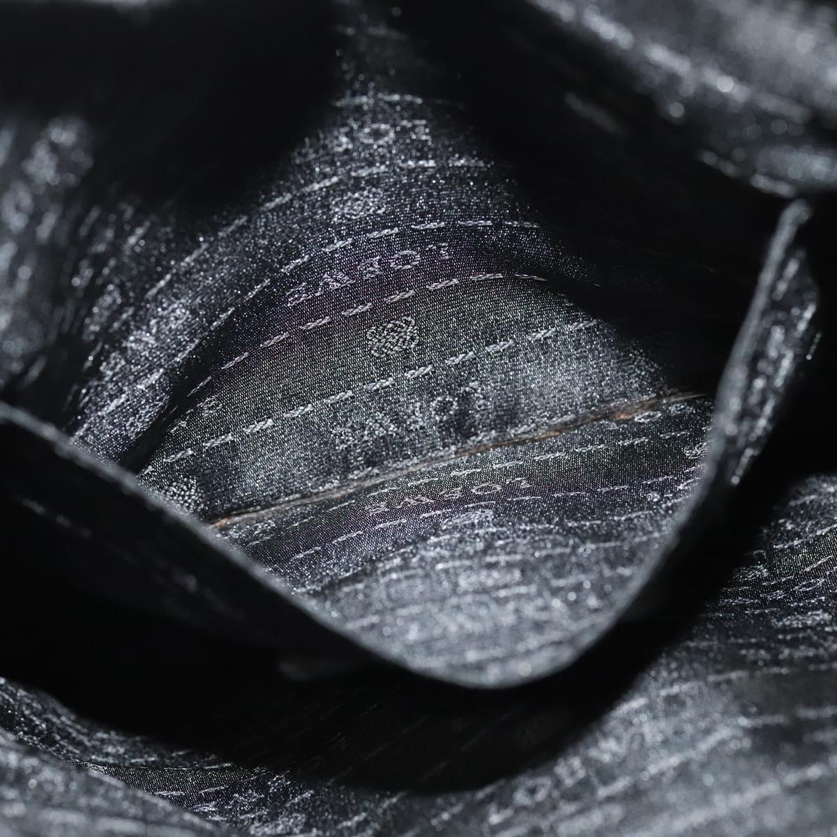 LOEWE Anagram Shoulder Bag Leather Gold Auth bs28517