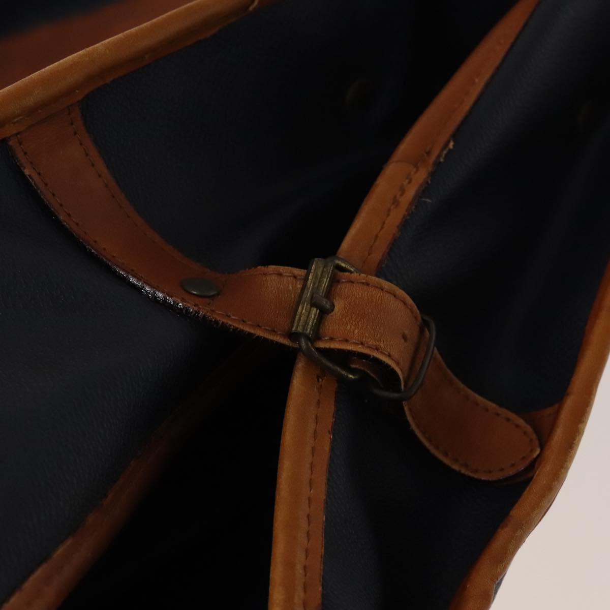 Burberrys Garment Cover Leather PVC Navy Auth bs28531