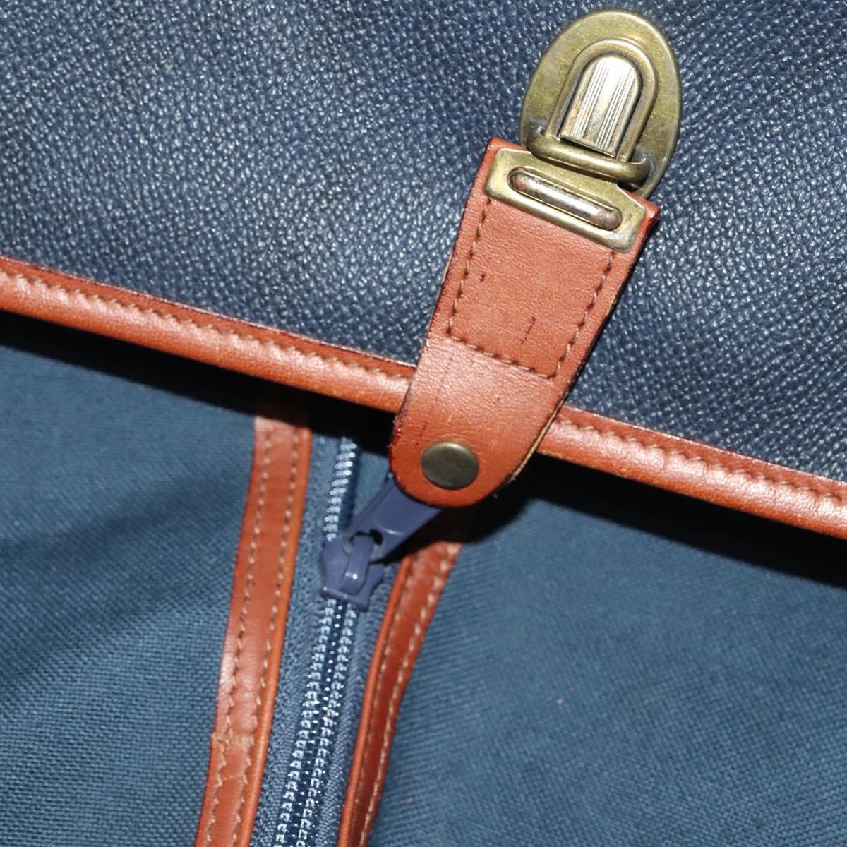 Burberrys Garment Cover Leather PVC Navy Auth bs28531